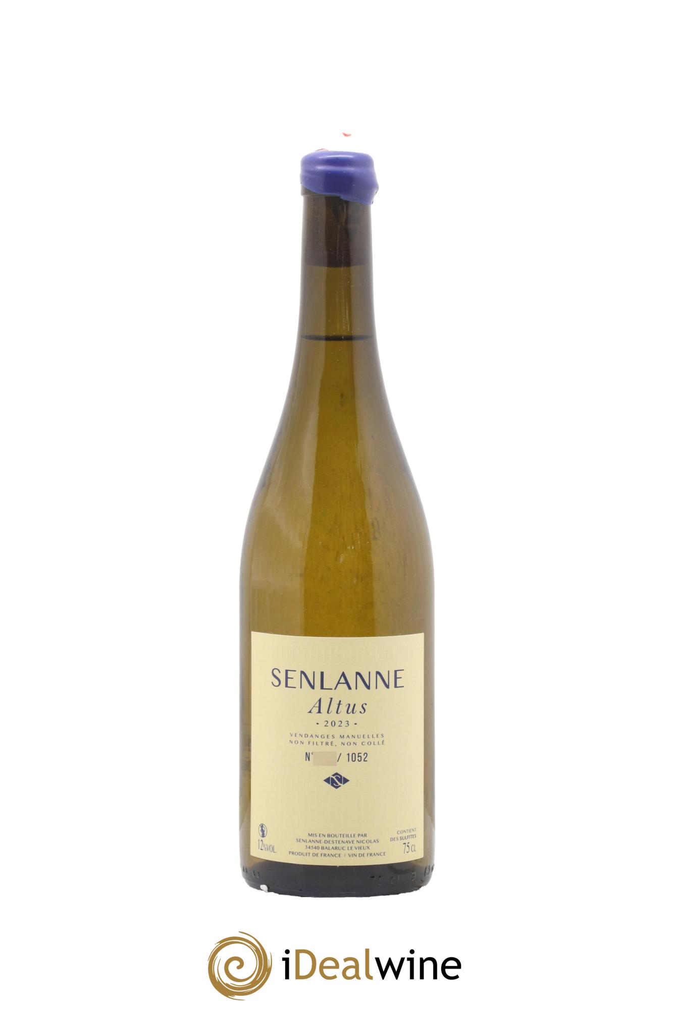 Vin de France Altus Domaine Senlanne 2023 - Lot de 1 bouteille - 0