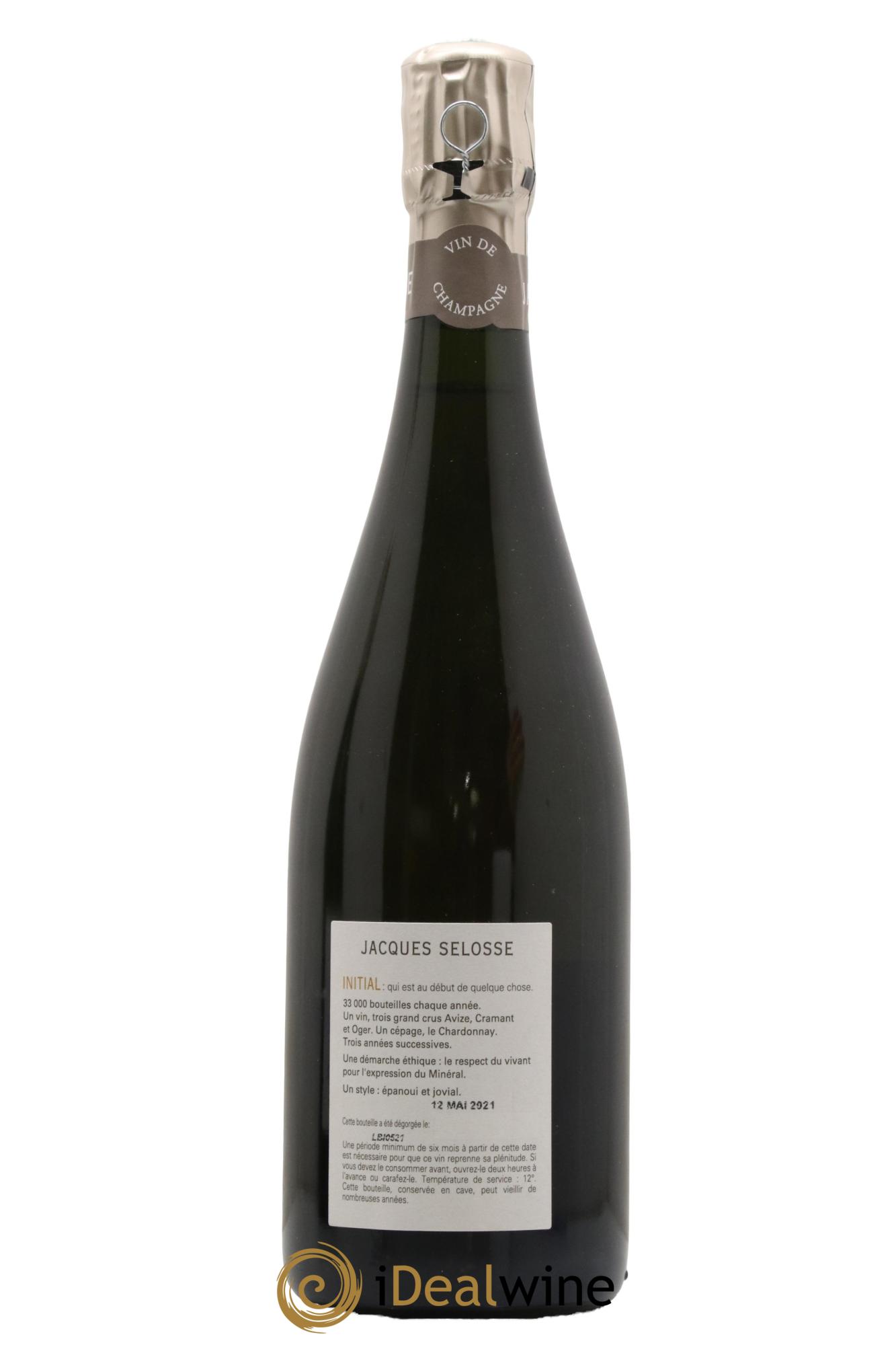 Initial Brut Jacques Selosse - Lot de 1 bouteille - 1