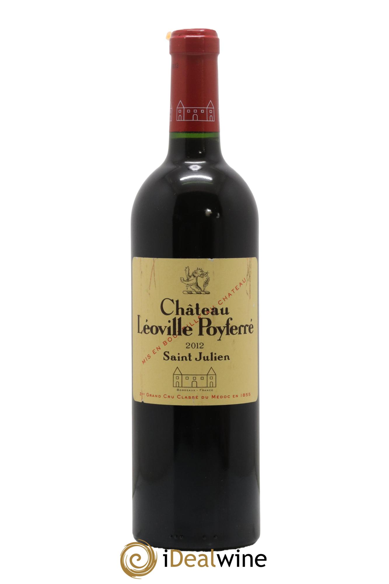 Château Léoville Poyferré 2ème Grand Cru Classé 2012 - Lot de 1 bouteille - 0