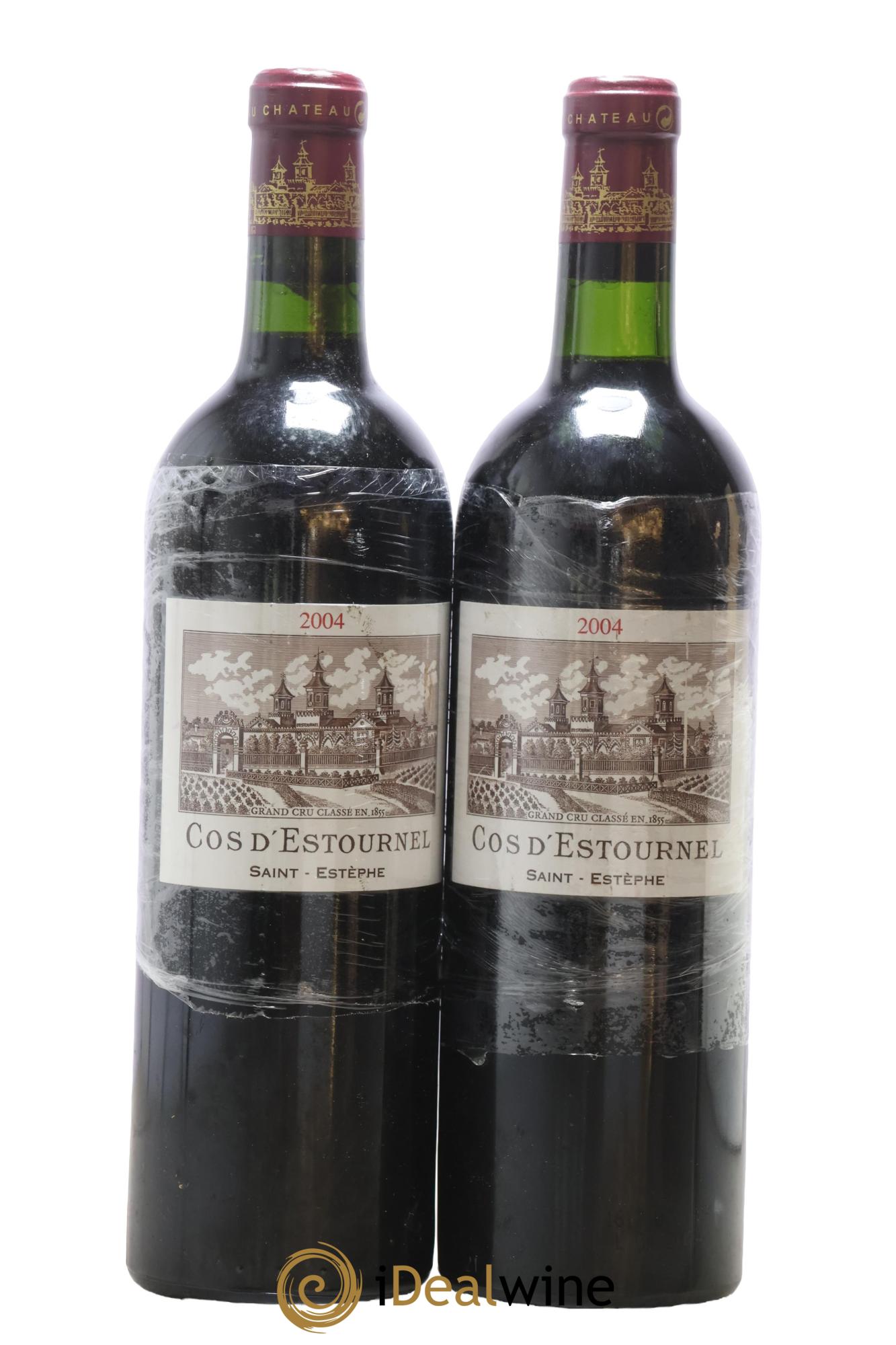 Cos d'Estournel 2ème Grand Cru Classé 2004 - Lot de 2 bouteilles - 0