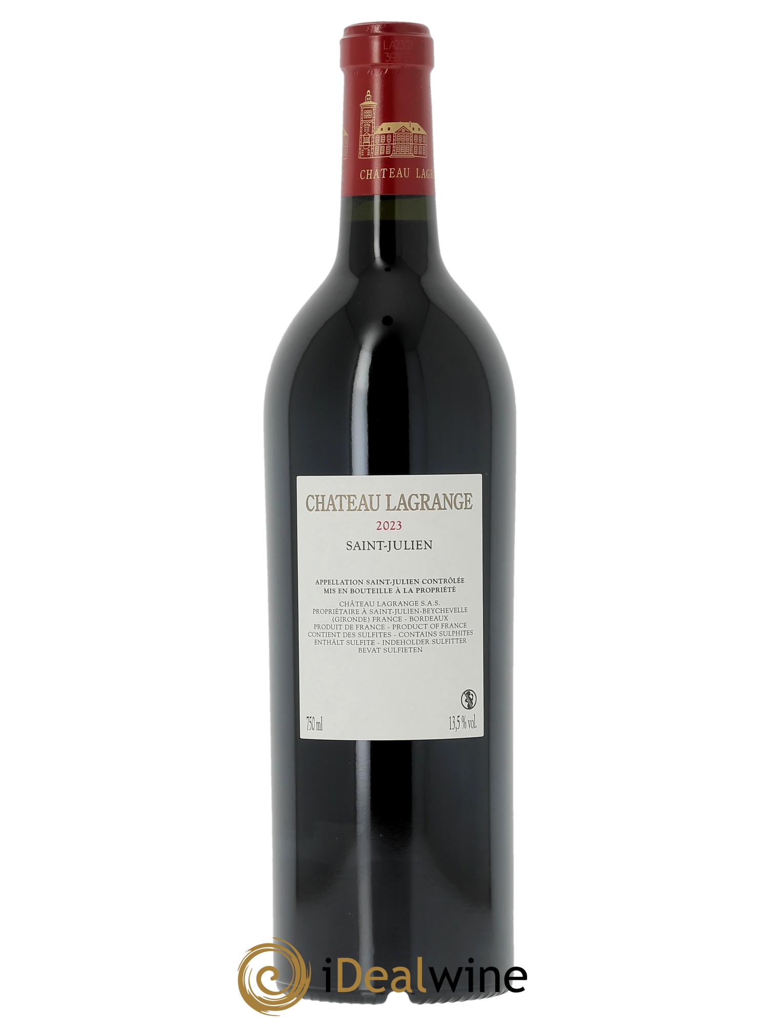 Château Lagrange 3ème Grand Cru Classé (Cassetta in legno a partire da 6 bt) 2023 - Lotto di 1 bottiglia - 1