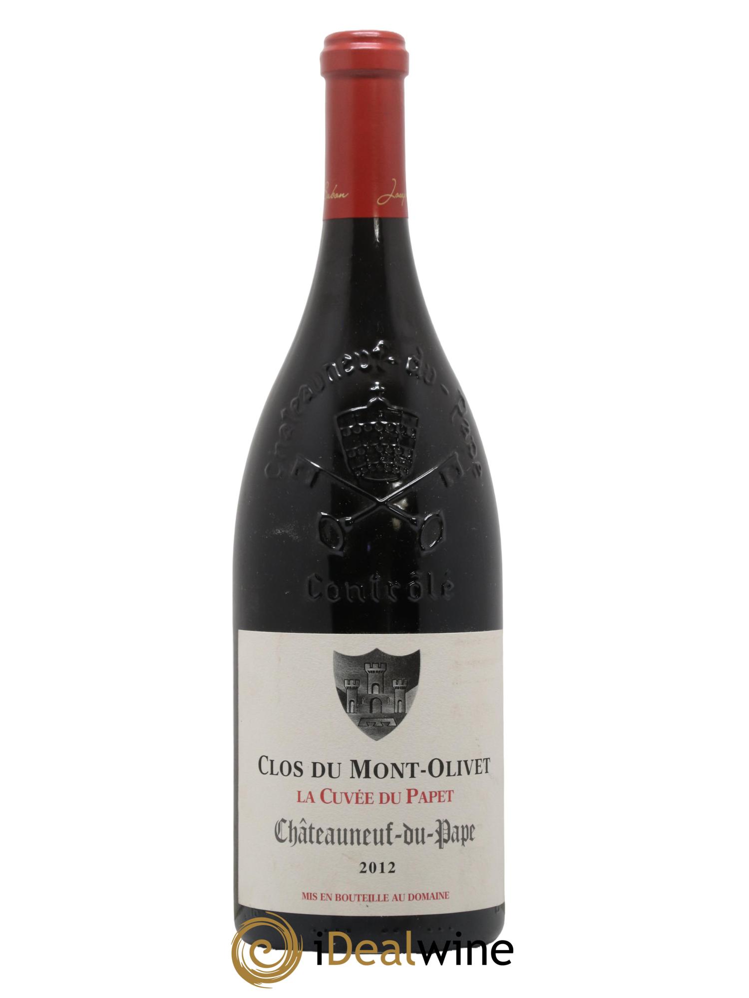 Châteauneuf-du-Pape Cuvée du Papet Clos du Mont-Olivet 2012 - Lot de 1 magnum - 0