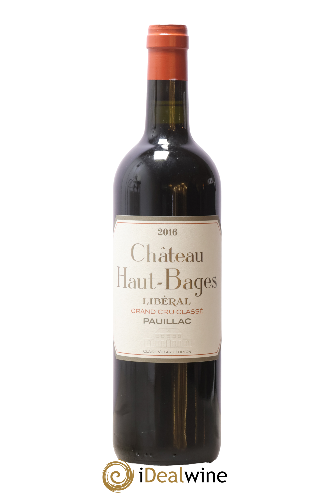 Château Haut Bages Libéral 5ème Grand Cru Classé 2016 - Lote de 1 botella - 0