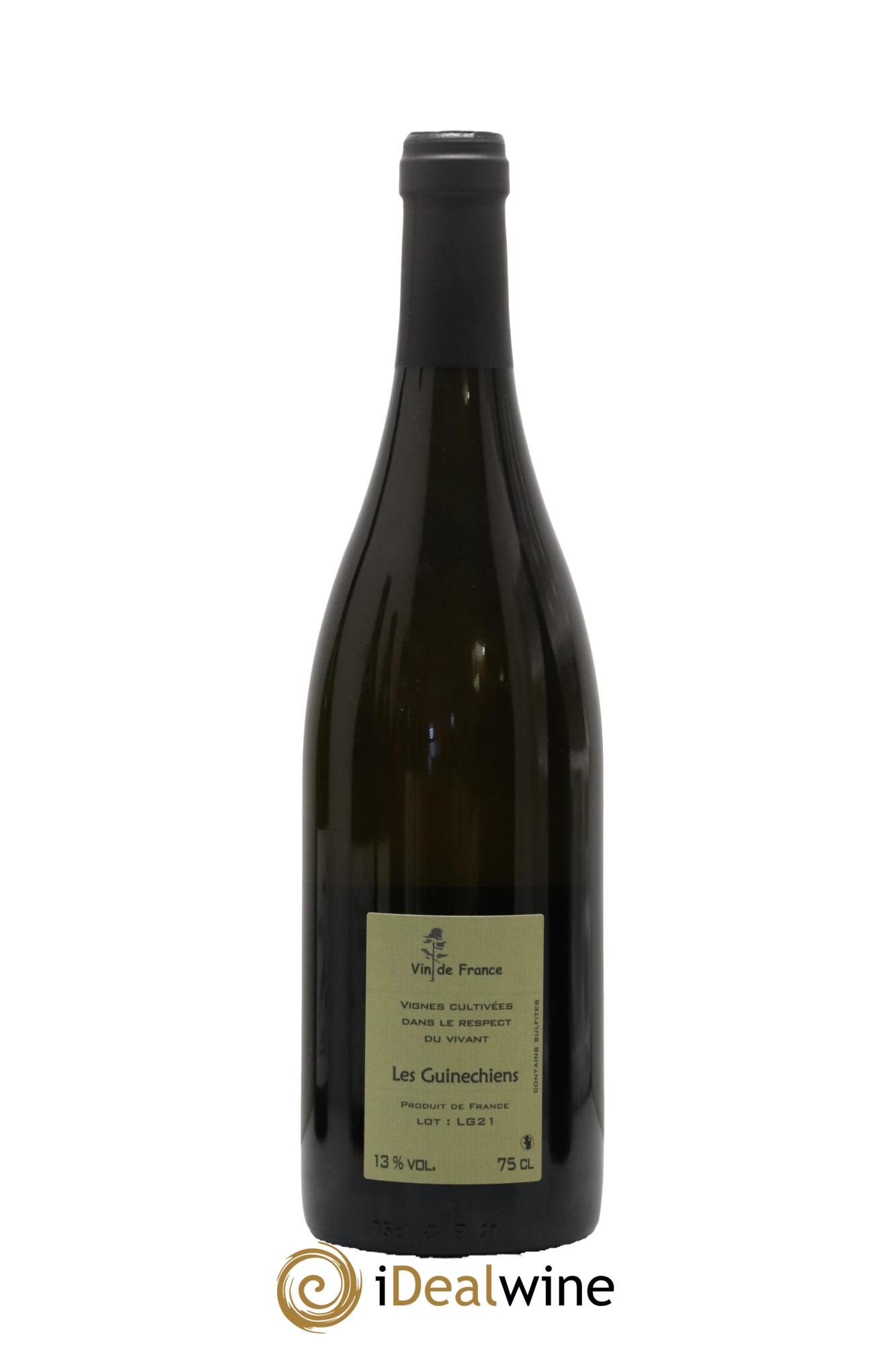 Vin de France Les Guinechiens Benoit Courault 2021 - Lot de 1 bouteille - 1