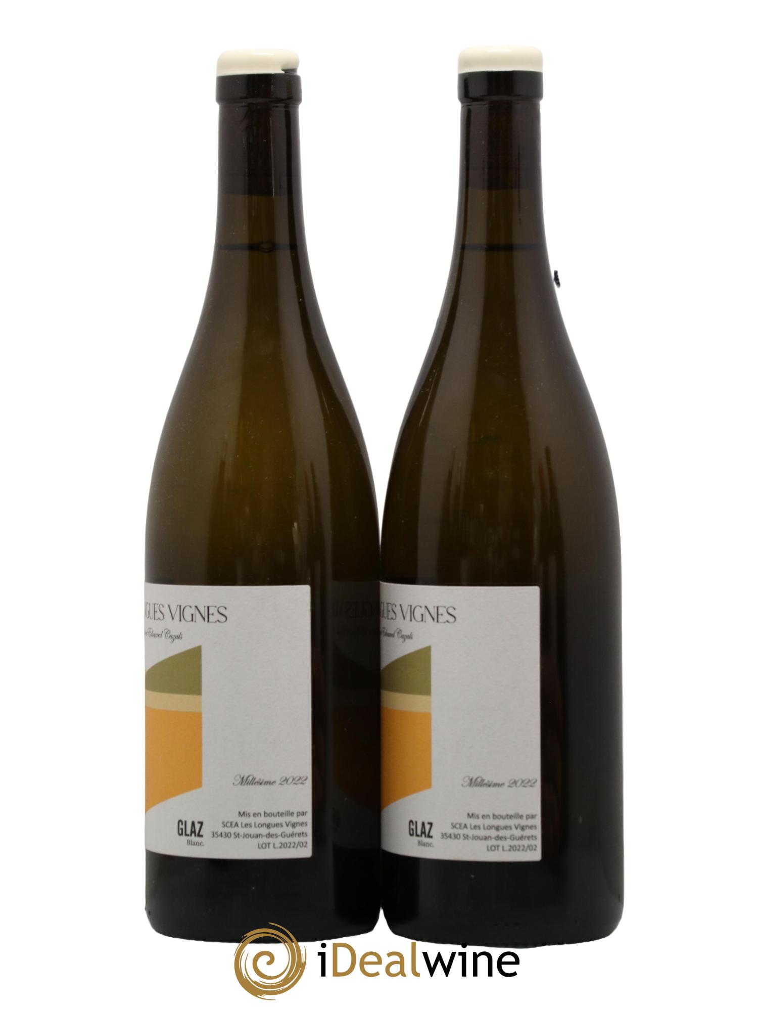 Divers Bretagne Glaz Domaine des Longues Vignes 2022 - Lot de 2 bouteilles - 1
