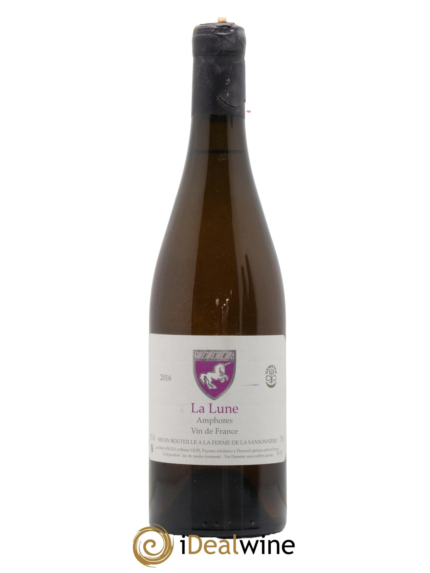 Vin de France La Lune Amphores Mark Angeli (Domaine) - Ferme de la Sansonnière 2016 - Lot de 1 bouteille - 0