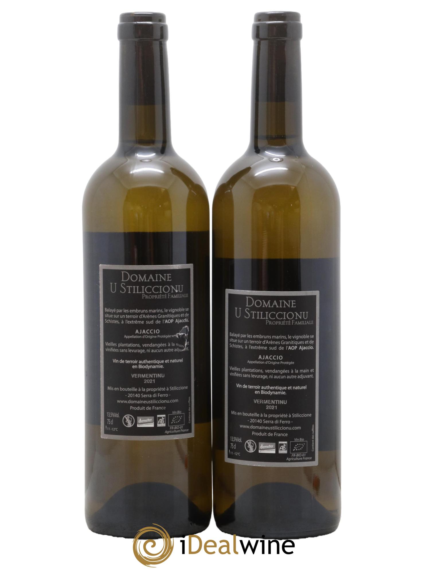 Ajaccio Emy-Lidia Domaine U Stiliccionu 2021 - Lot de 2 bouteilles - 1