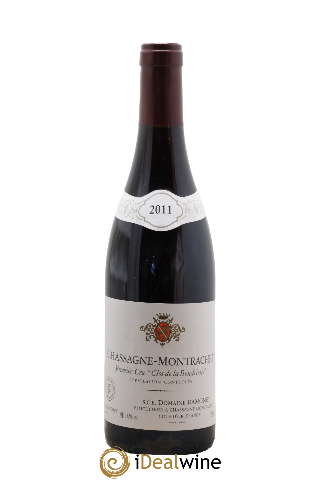 Chassagne-Montrachet 1er Cru Clos de la Boudriotte Ramonet (Domaine) 2011 - Lot de 1 bouteille - 0