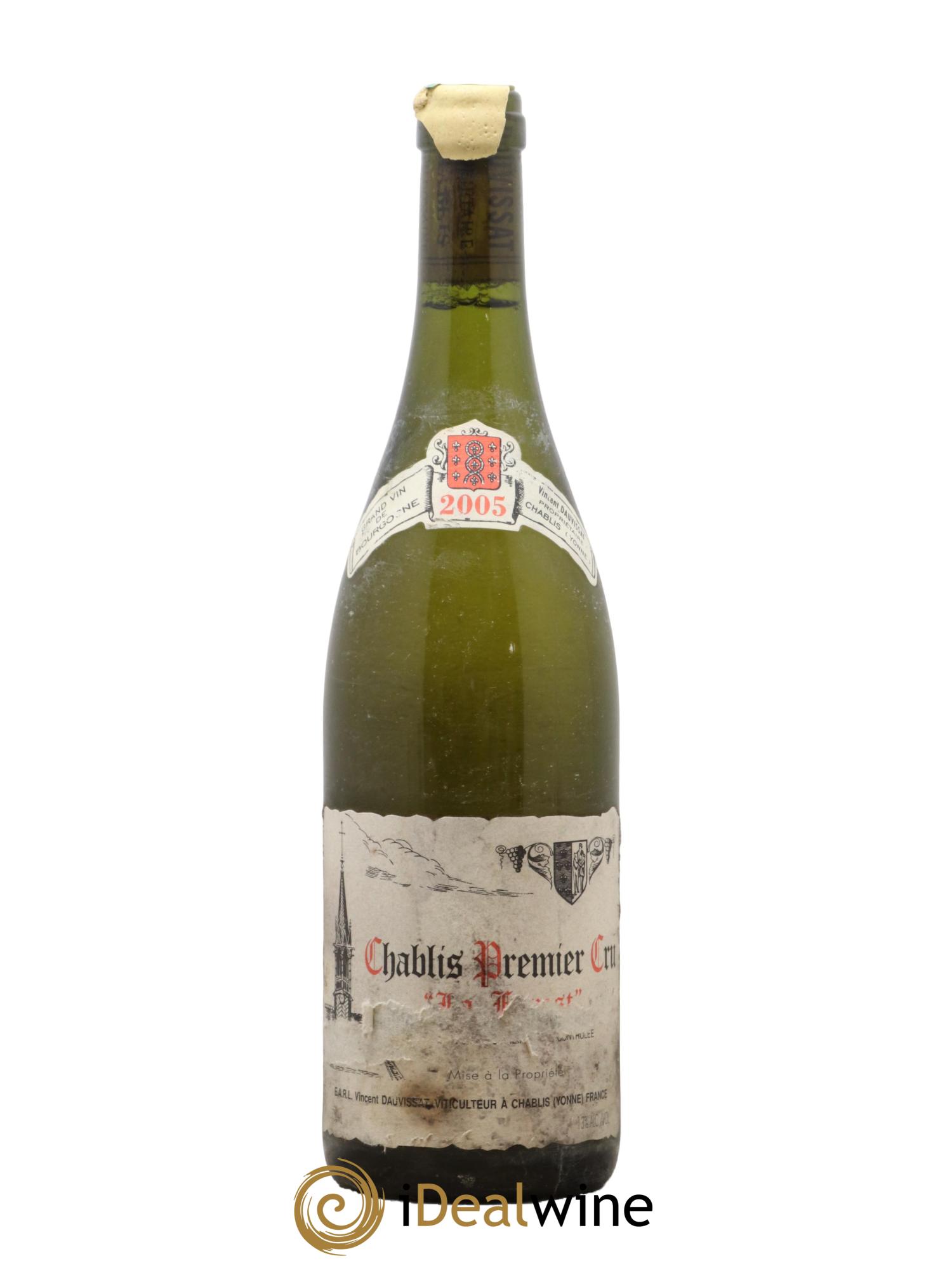 Chablis 1er Cru La Forest Vincent Dauvissat (Domaine) 2005 - Lotto di 1 bottiglia - 0