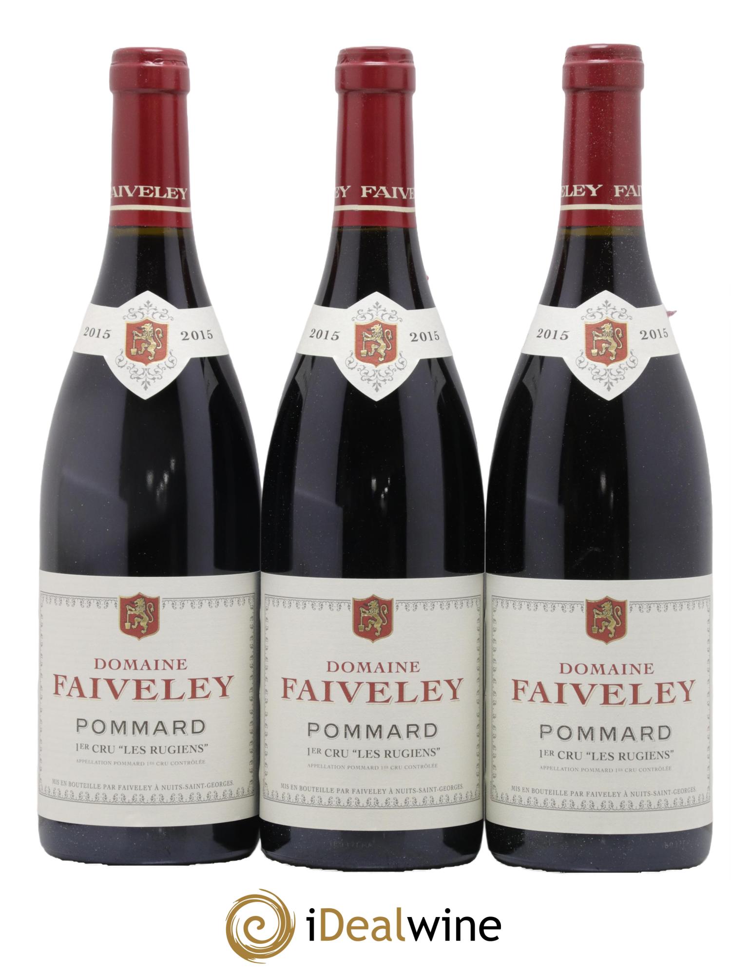 Pommard 1er Cru Les Rugiens Domaine Faiveley 2015 - Lot de 6 bouteilles - 2