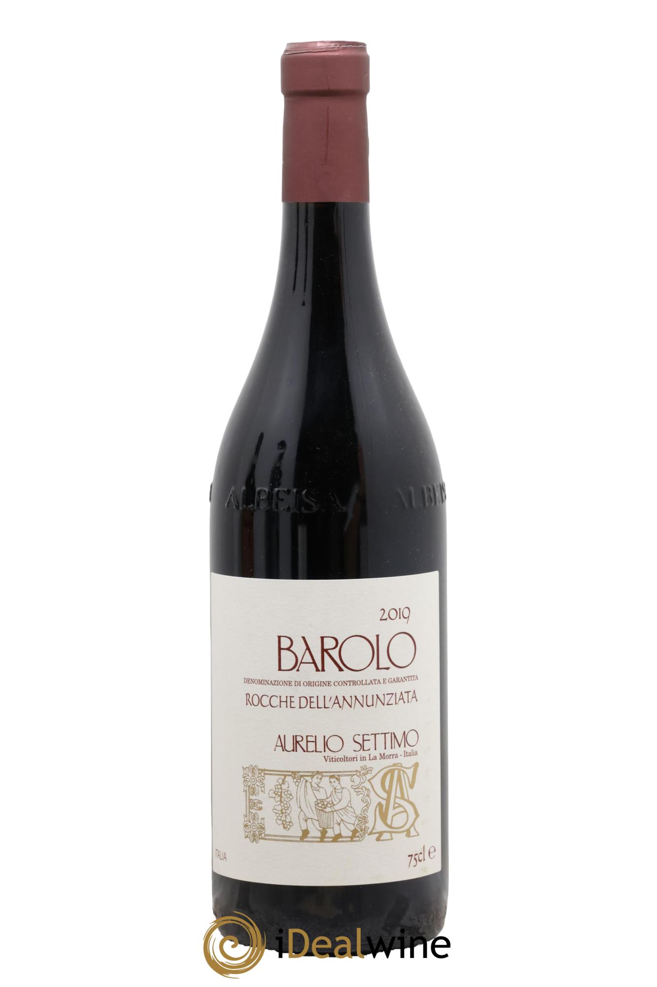 Barolo DOC rocche dell’annunziata Aurelio Settimo 2019 - Lote de 1 botella - 0