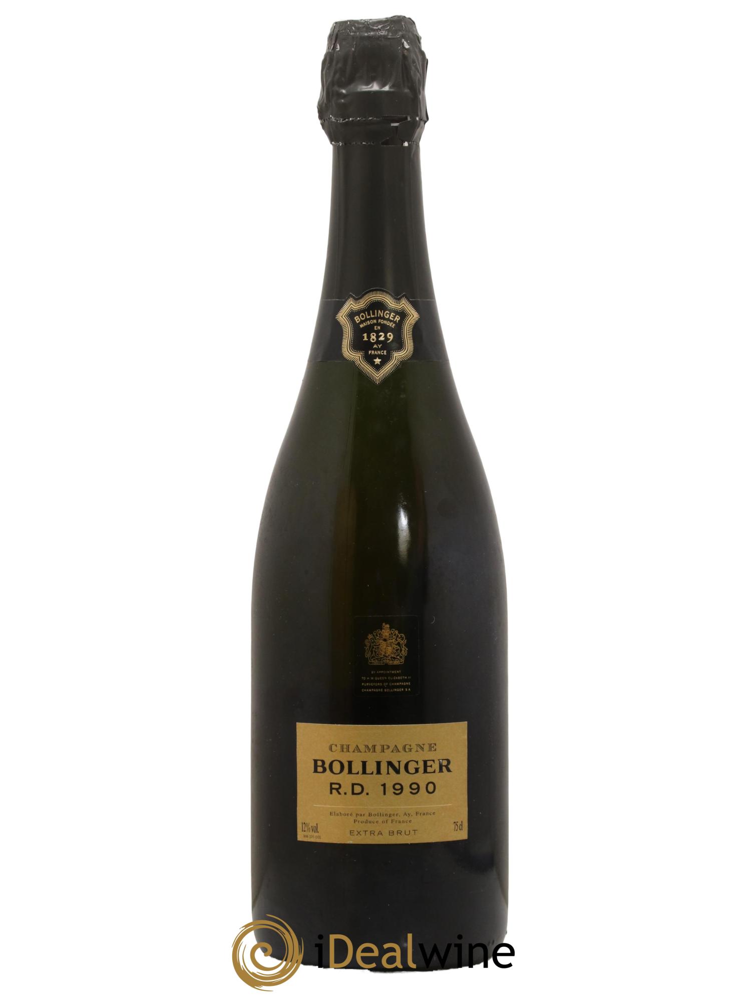 R.D. Extra-Brut Bollinger 1990 - Lot of 1 bottle - 1