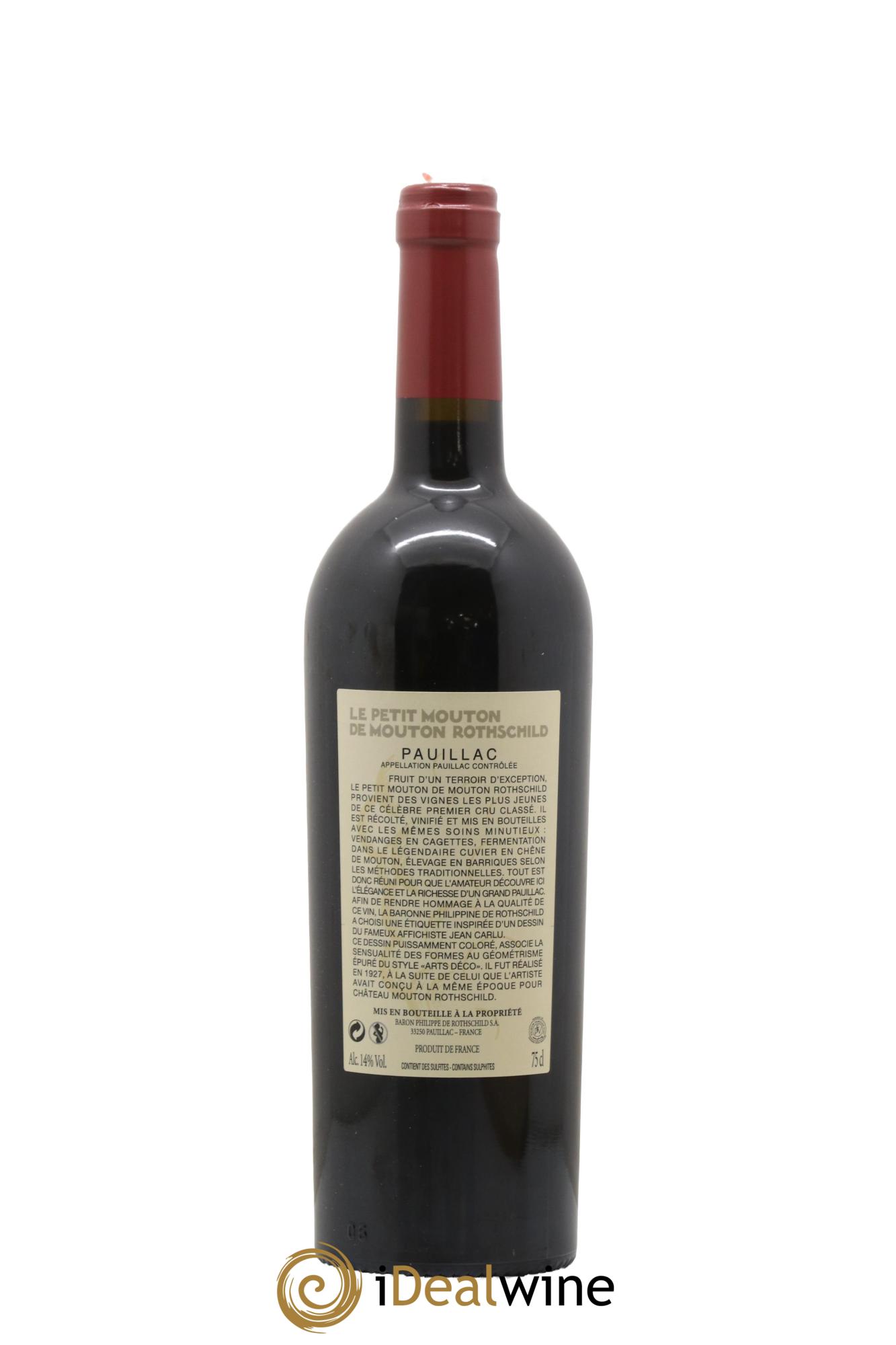 Petit Mouton Second Vin 2018 - Lot of 1 bottle - 2