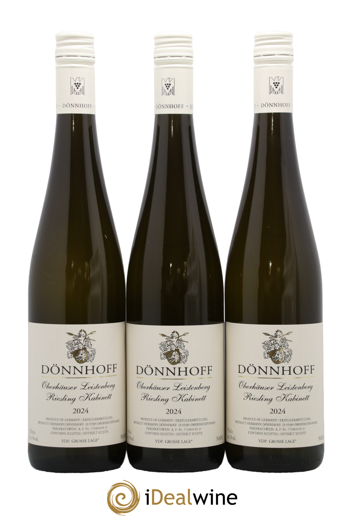 Riesling Donnhoff Oberhäuser Leistenberg Kabinett 2024 - Lot of 3 bottles - 0