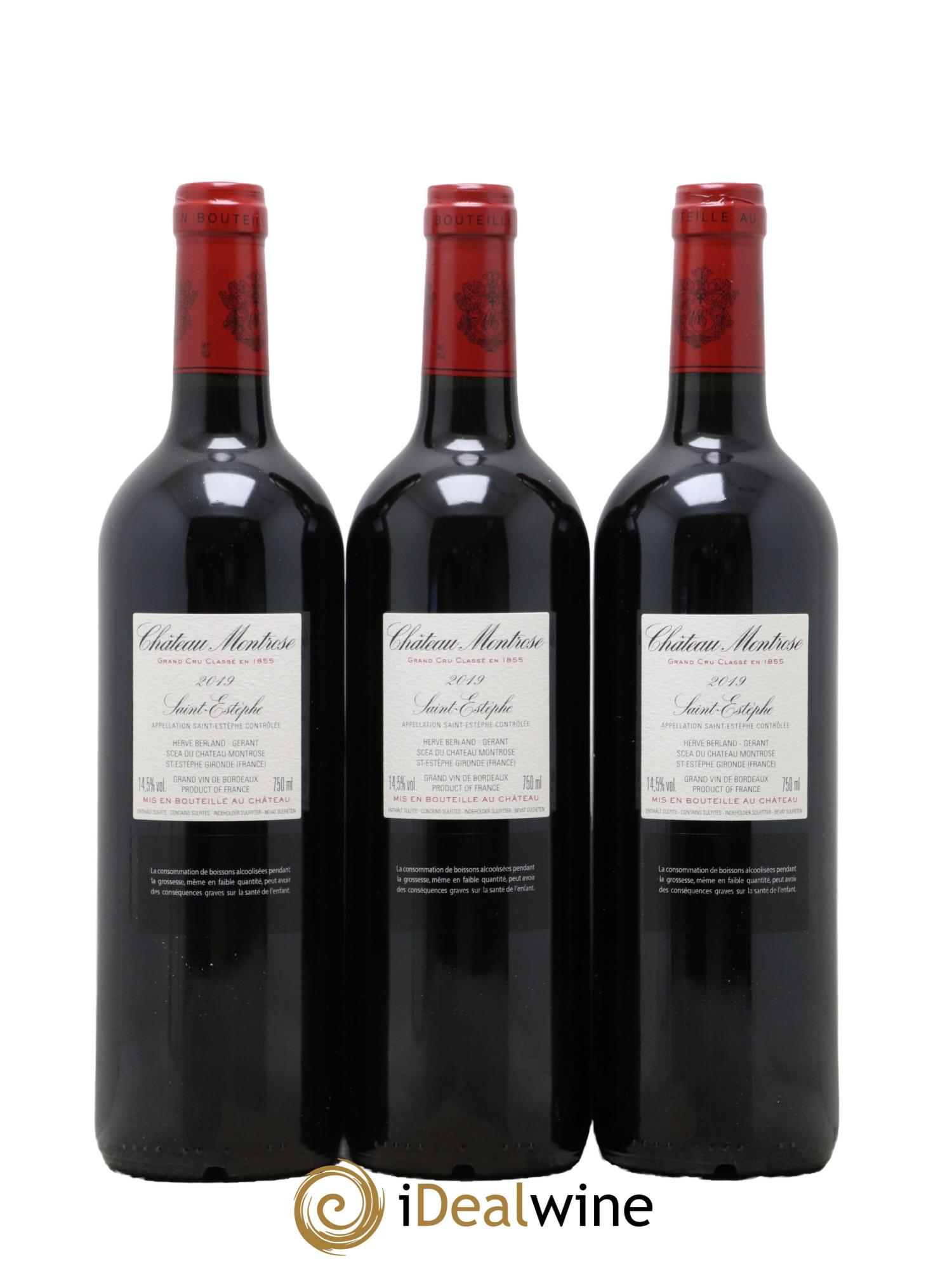 Château Montrose 2ème Grand Cru Classé  2019 - Lot de 6 bouteilles - 4