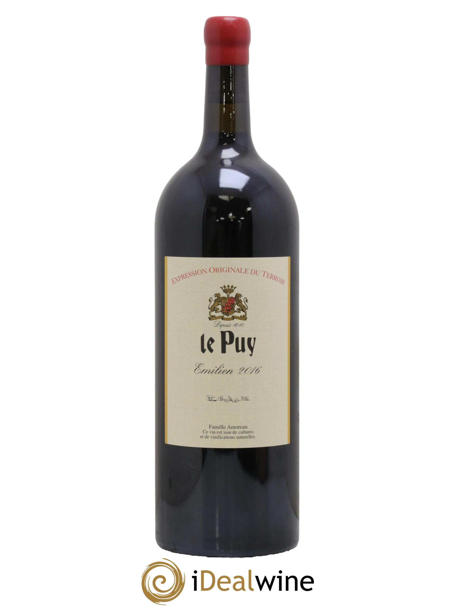 Le Puy - Cuvée Emilien 2016 - Lot de 1 magnum - 0