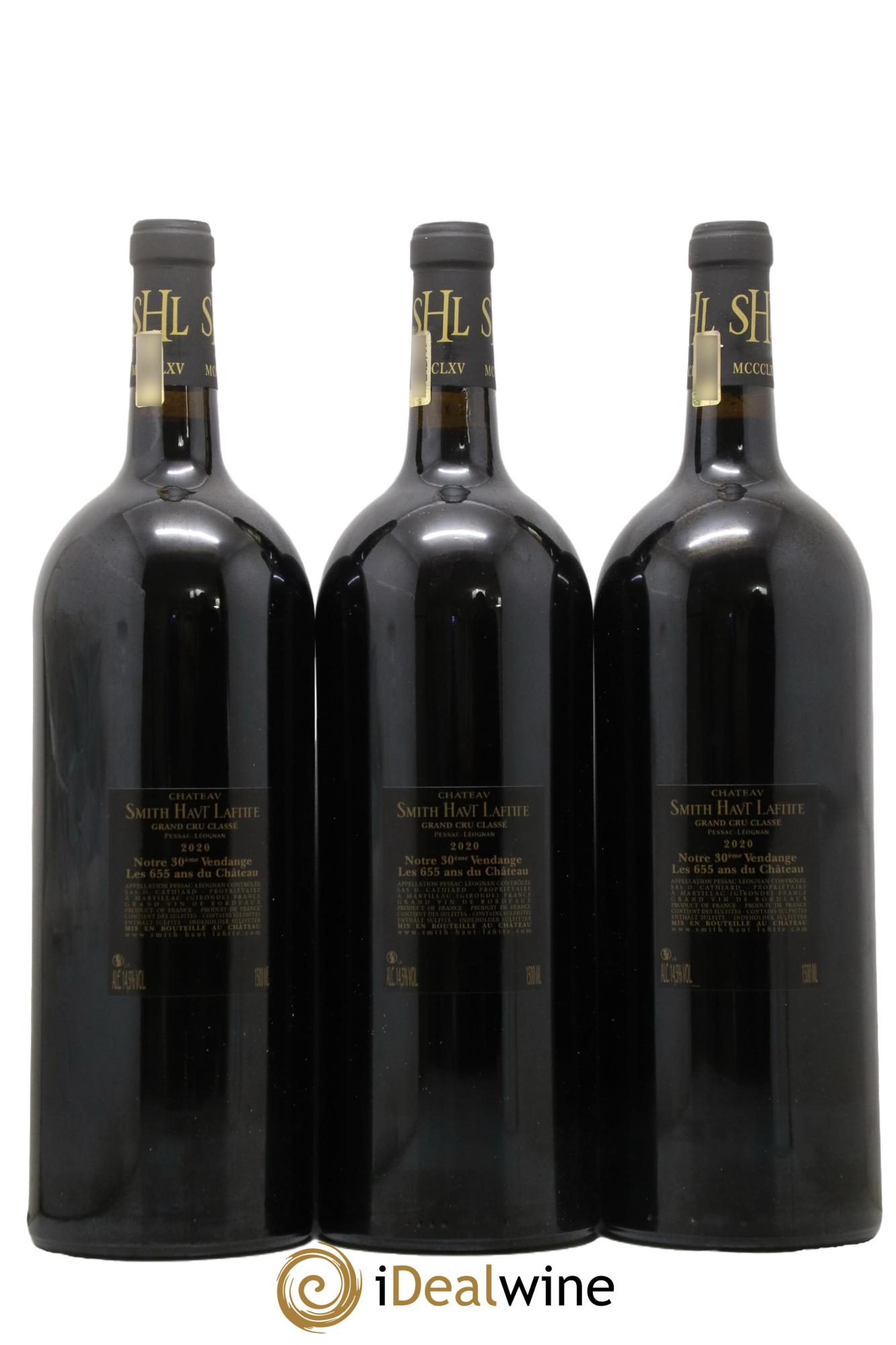 Château Smith Haut Lafitte Cru Classé de Graves 2020 - Lot de 3 magnums - 1