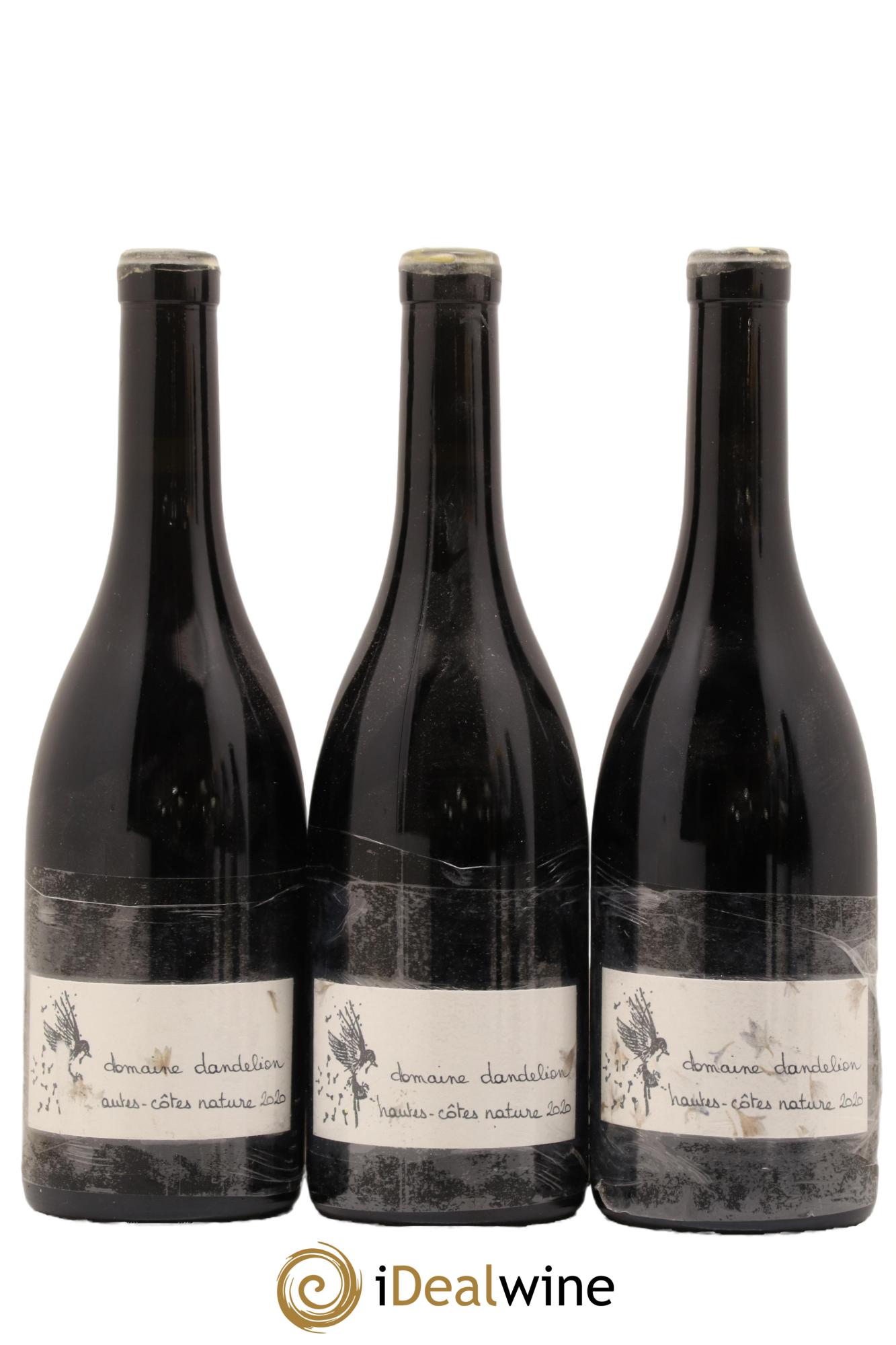 Hautes-Côtes de Beaune Nature Dandelion (Domaine) 2020 - Lot de 3 bouteilles - 0