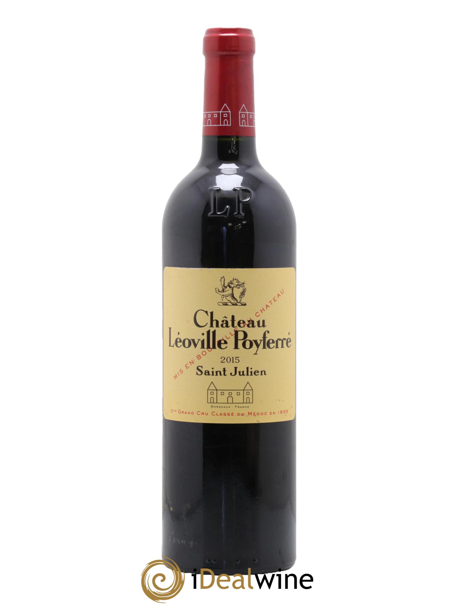 Château Léoville Poyferré 2ème Grand Cru Classé 2015 - Lot de 1 bouteille - 0
