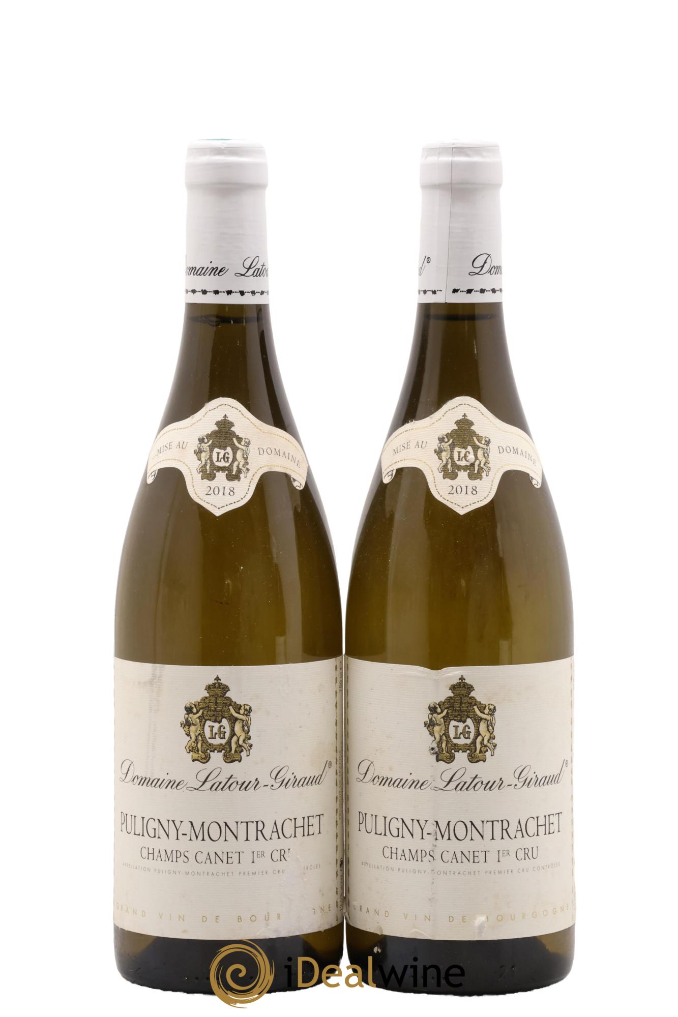 Puligny-Montrachet 1er Cru Champs Canet Latour-Giraud 2018 - Lot de 2 bouteilles - 0