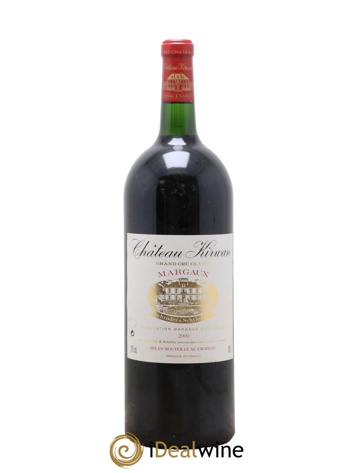 Château Kirwan 3ème Grand Cru Classé 2000 - Lot de 1 magnum - 0