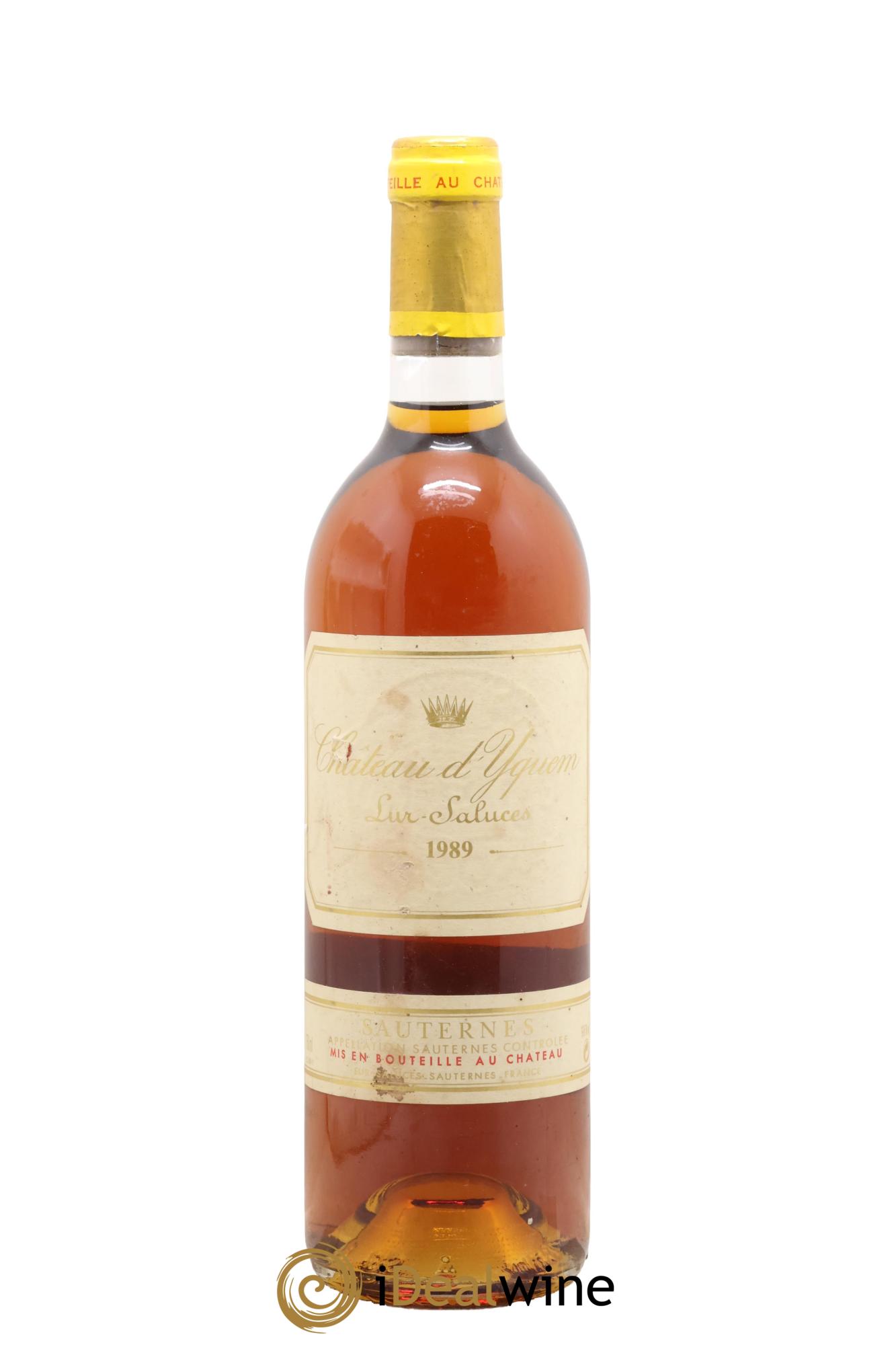 Château d' Yquem 1er Cru Classé Supérieur 1989 - Lot of 1 bottle - 0