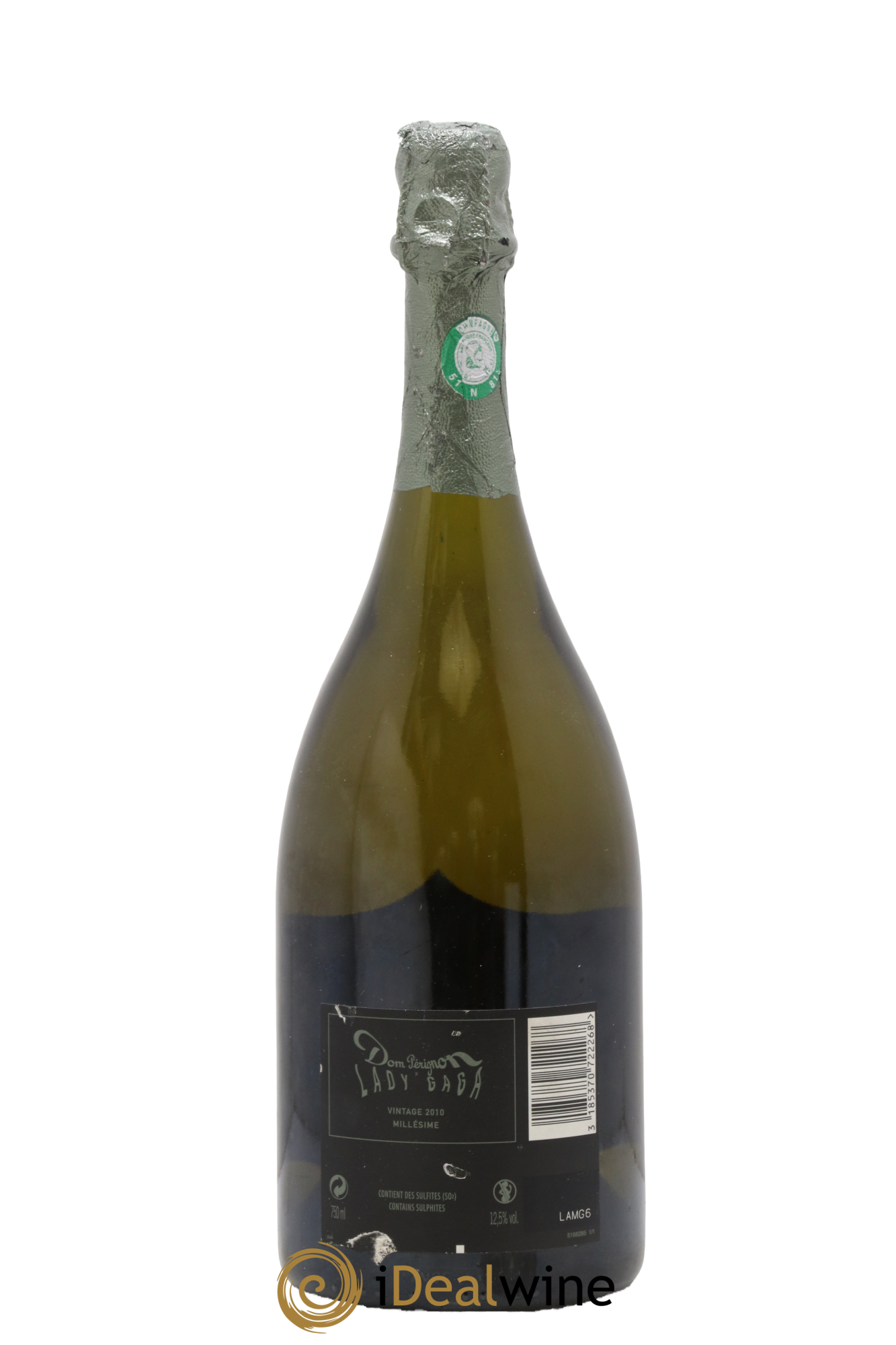 Vintage Edition Limitée Lady Gaga Dom Pérignon 2010 - Lot de 1 bouteille - 1