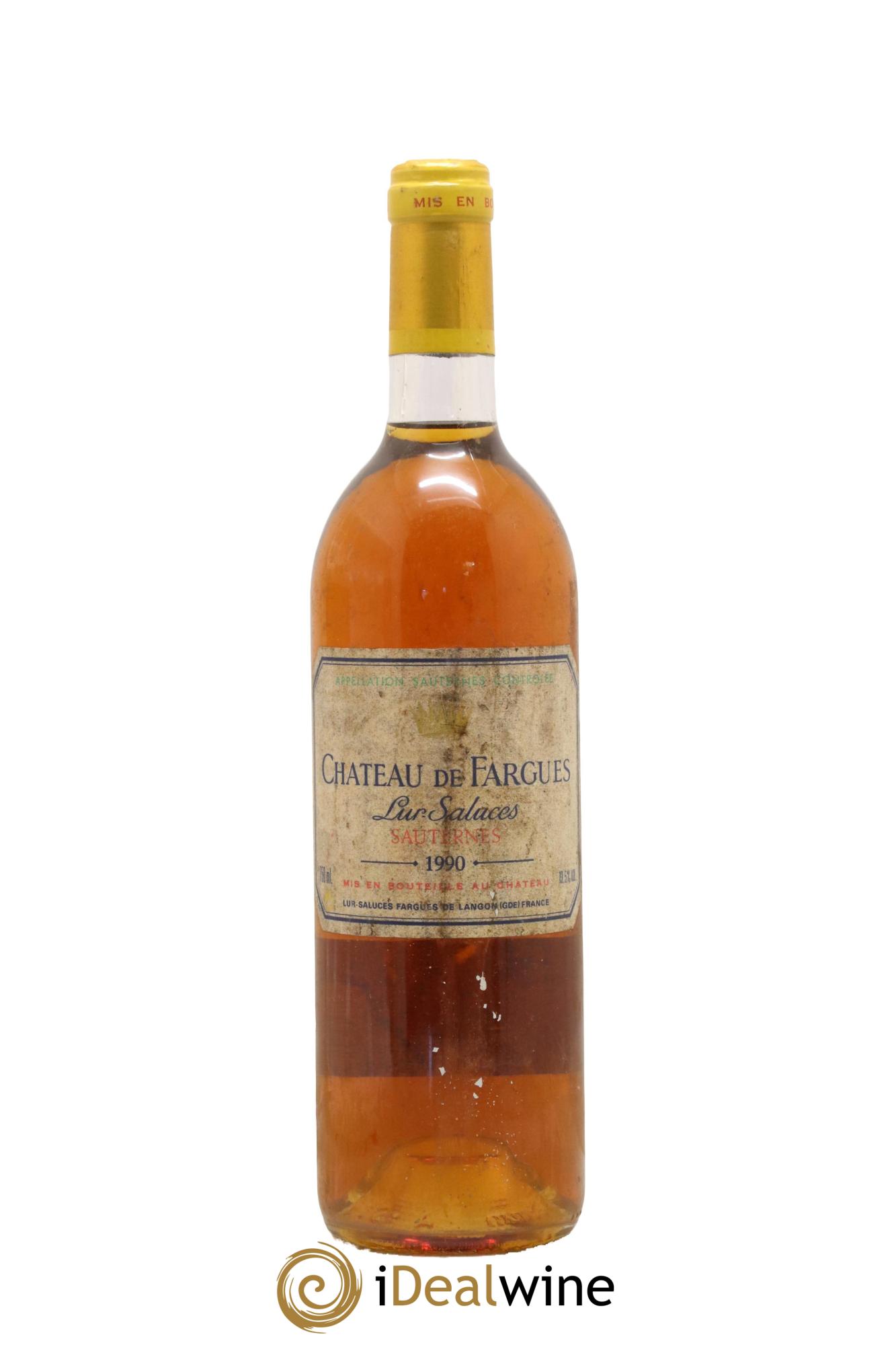 Château de Fargues 1990 - Posten von 1 Flasche - 0