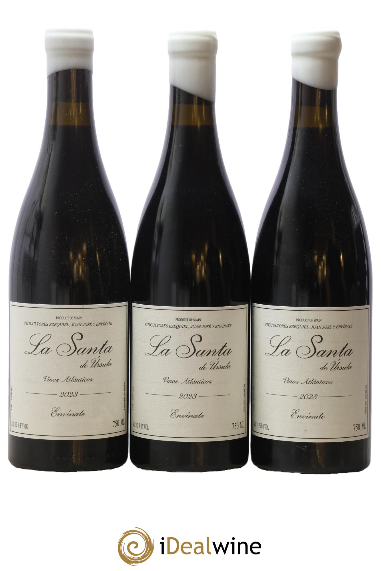 Espagne Tenerife La Santa De Ursula Envinate 2023 - Lot of 3 bottles - 0