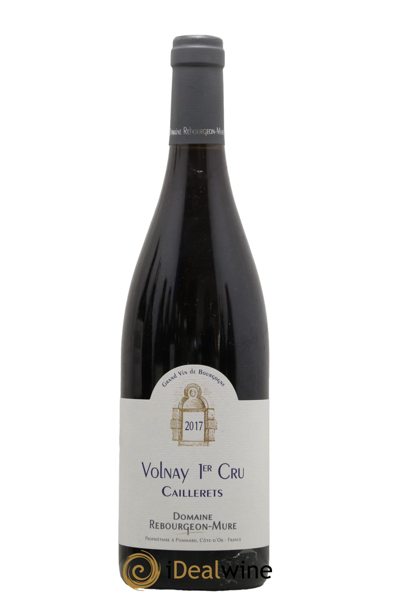 Volnay 1er Cru Caillerets Rebourgeon-Mure 2017 - Lot de 1 bouteille - 0