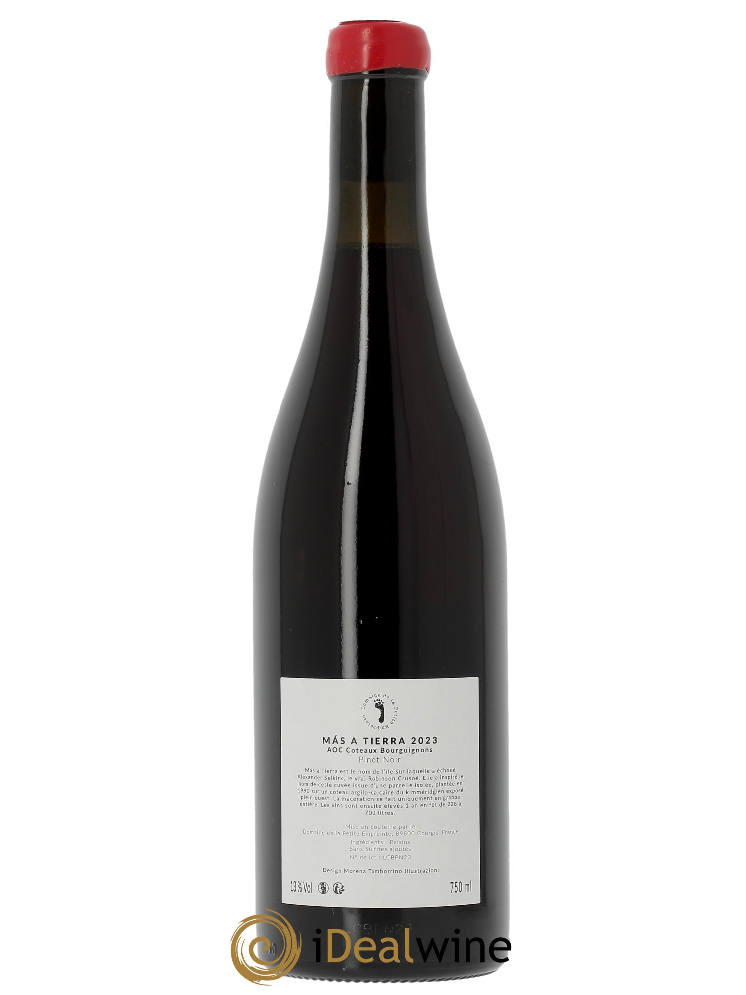 Bourgogne Côtes d'Auxerre Mas A Tierra Mélissa Bazin et Romain De Moor 2023 - Lot of 1 bottle - 1