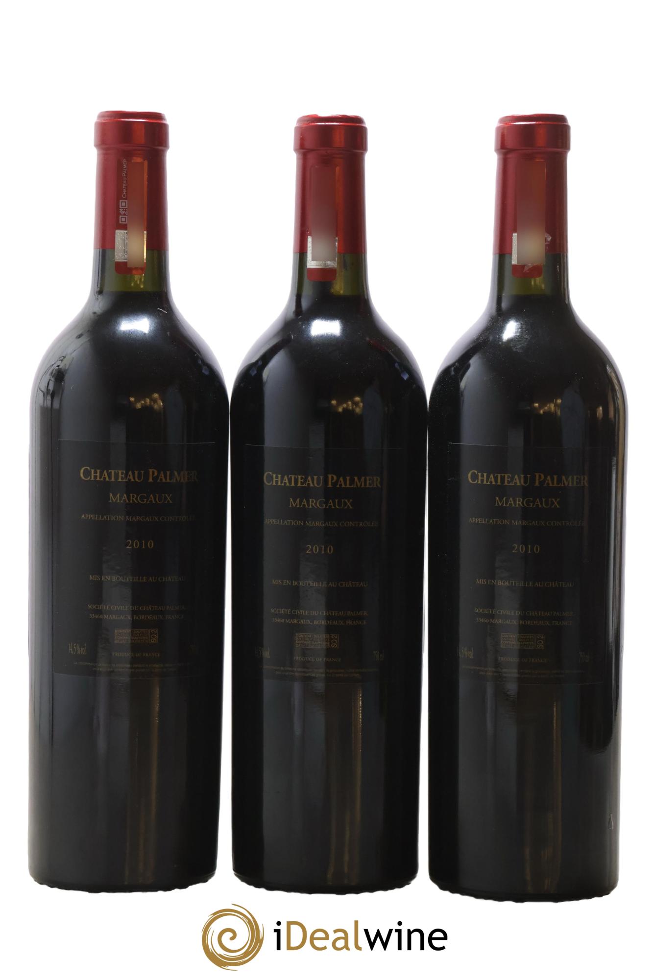 Château Palmer 3ème Grand Cru Classé 2010 - Lotto di 6 bottiglie - 4