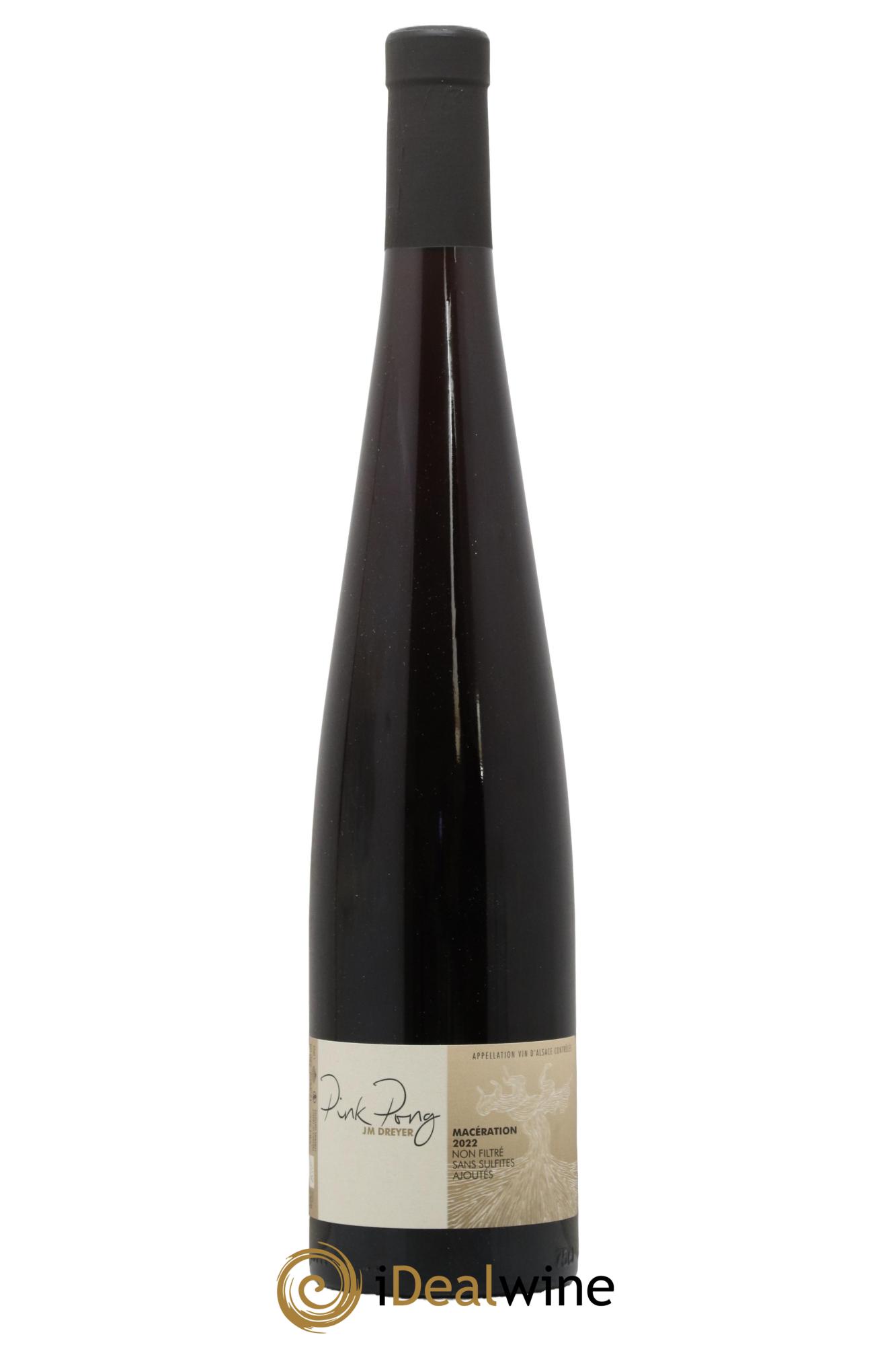 Alsace Pink Pong Macération JM Dreyer 2022 - Posten von 1 Flasche - 0
