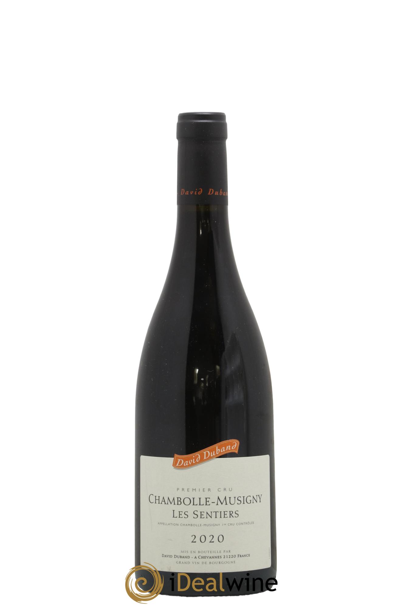 Chambolle-Musigny 1er Cru Les Sentiers David Duband (Domaine) 2020 - Lot de 1 bouteille - 0