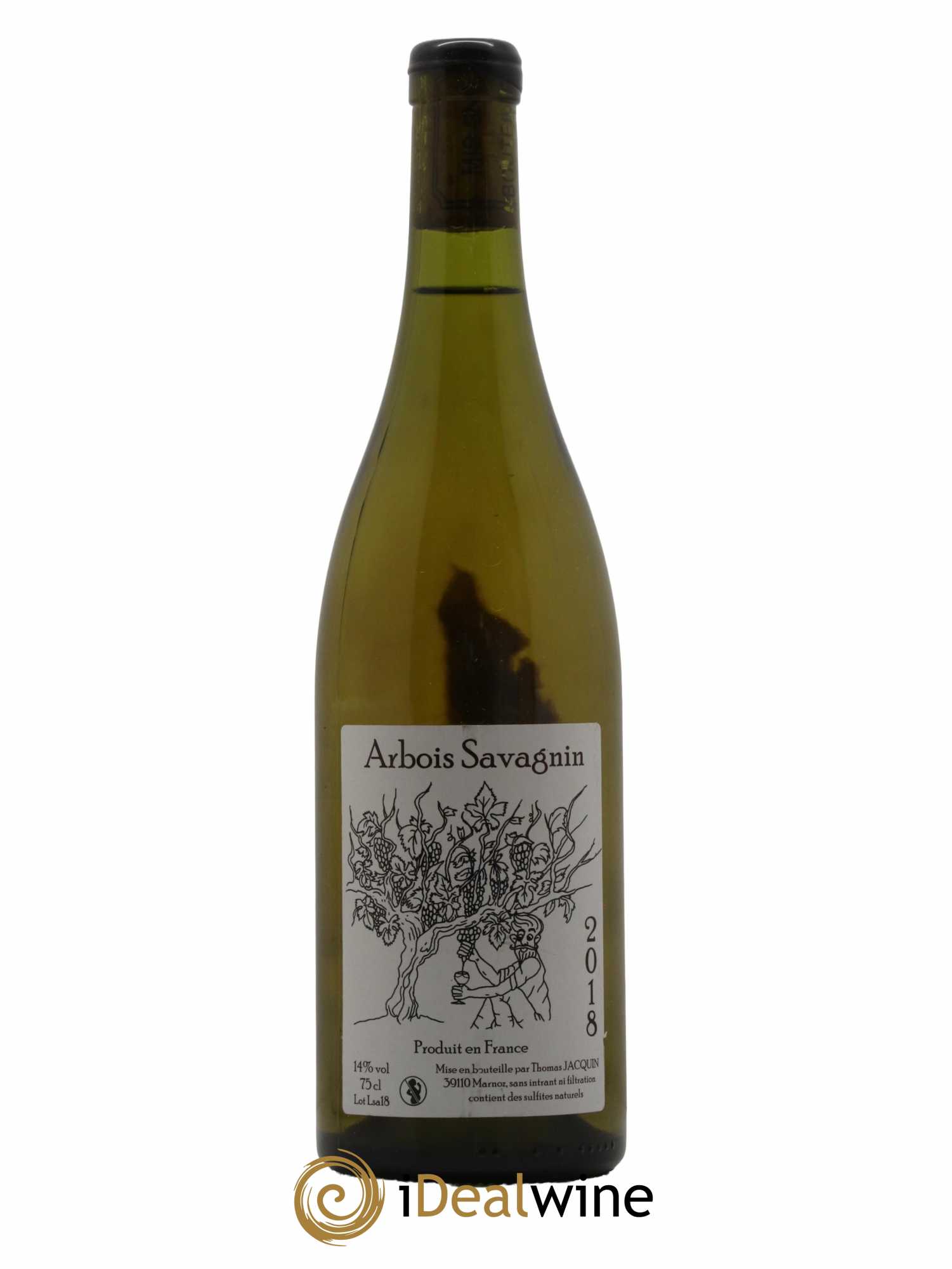 Arbois Savagnin Thomas Jacquin 2018 - Lot de 1 bouteille - 0