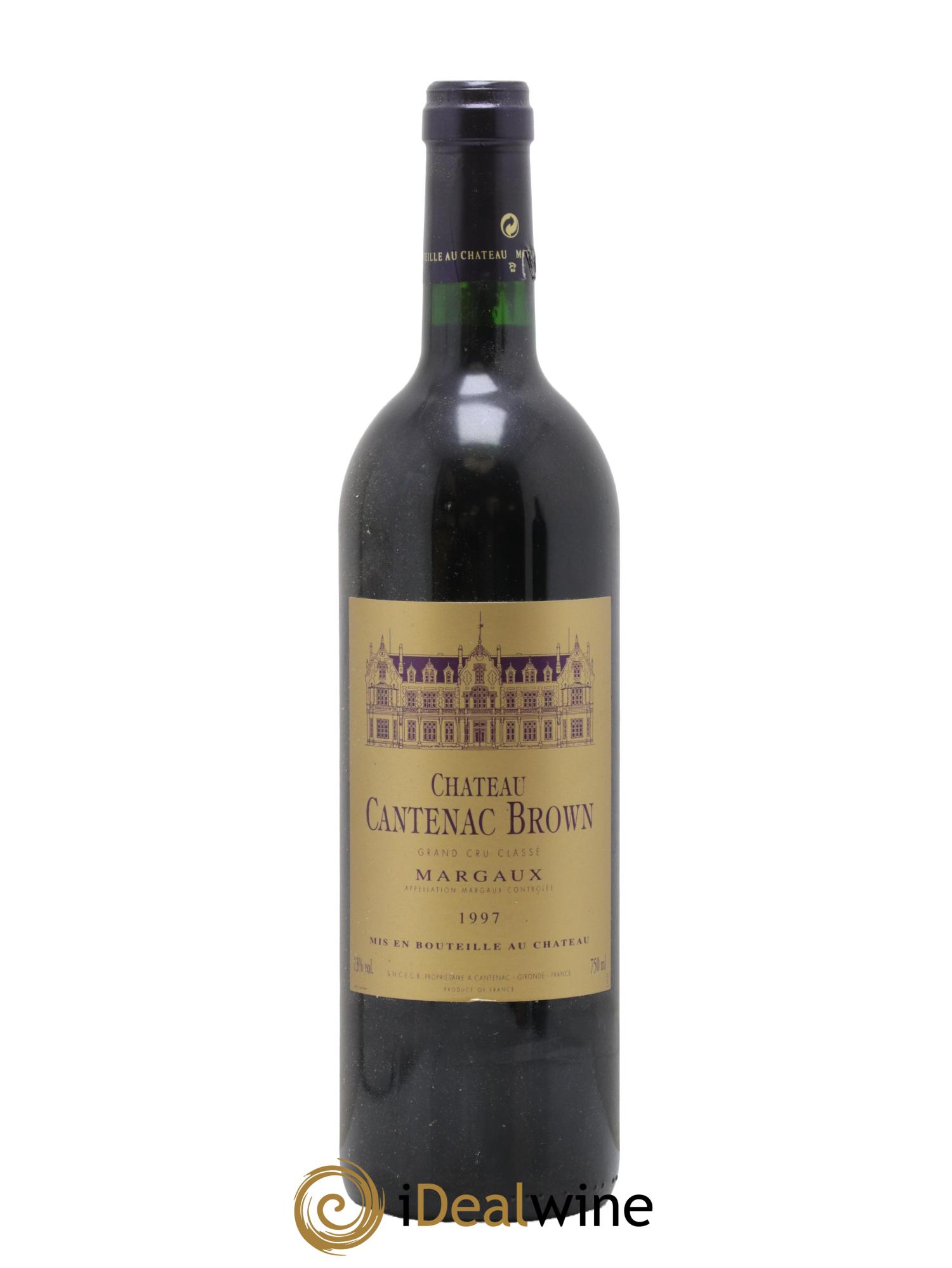 Château Cantenac Brown 3ème Grand Cru Classé 1997 - Posten von 1 Flasche - 0
