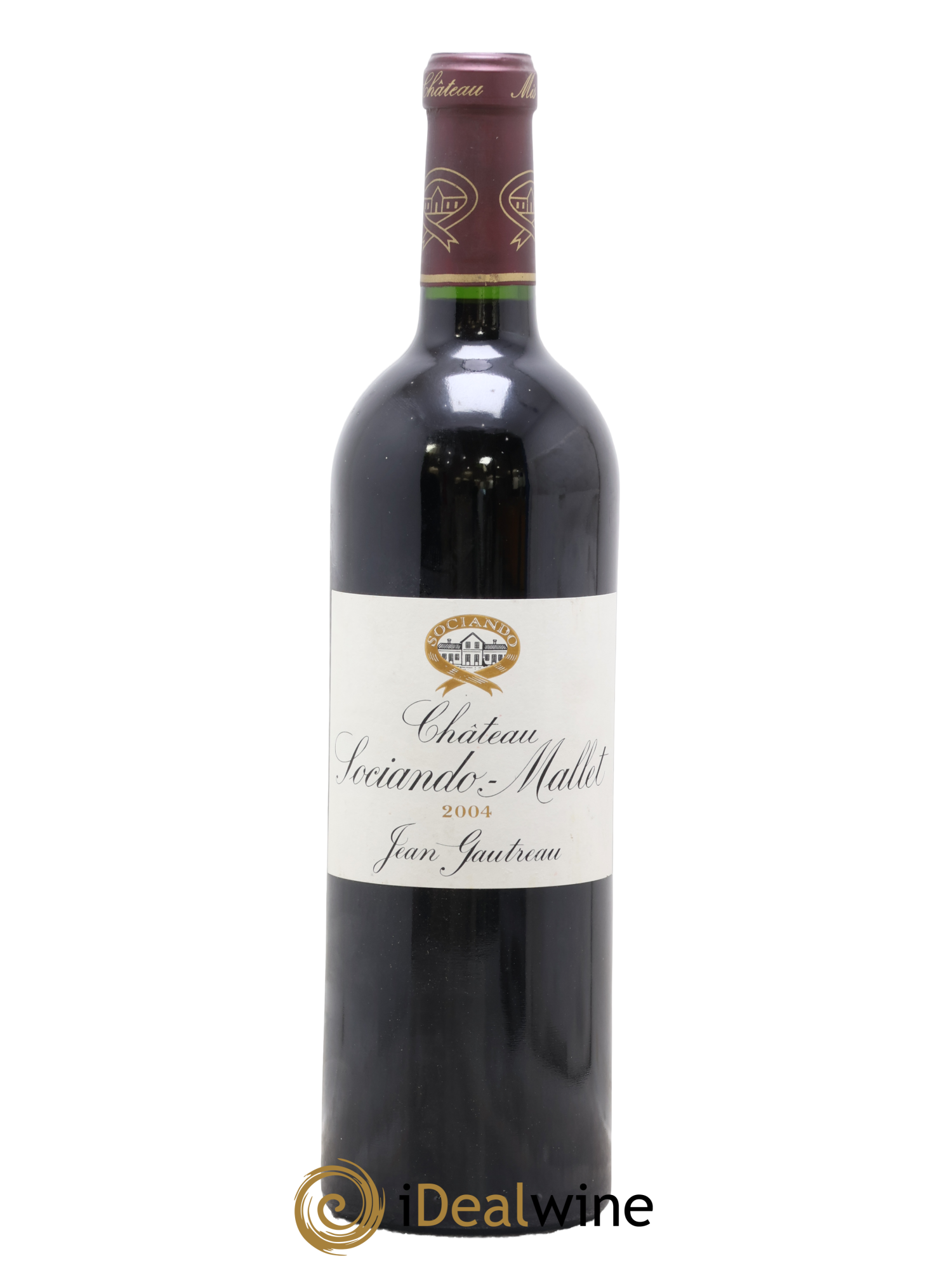Château Sociando Mallet 2004 - Lotto di 1 bottiglia - 0
