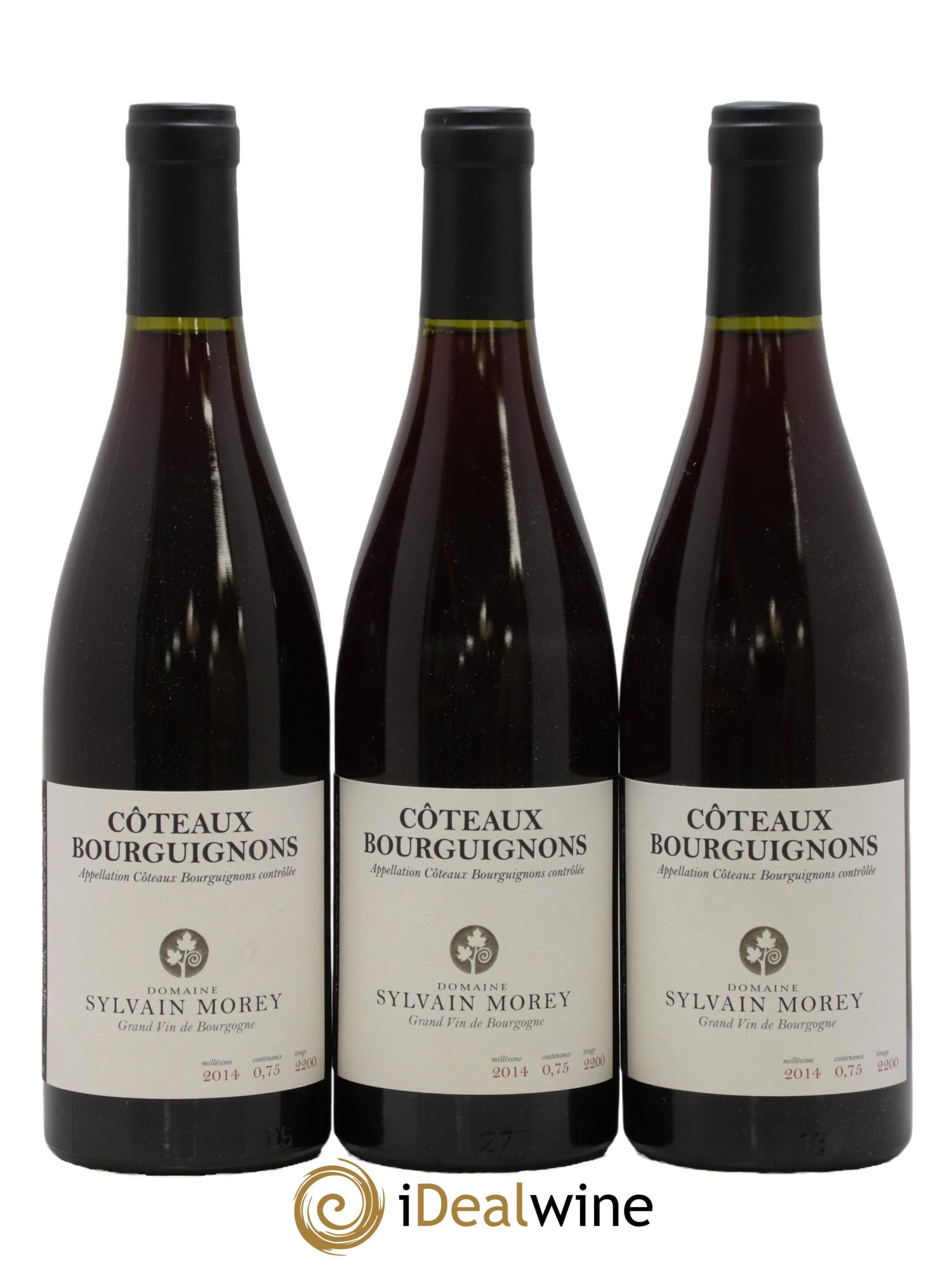 Coteaux Bourguignons Sylvain Morey 2014 - Lot de 3 bouteilles - 0