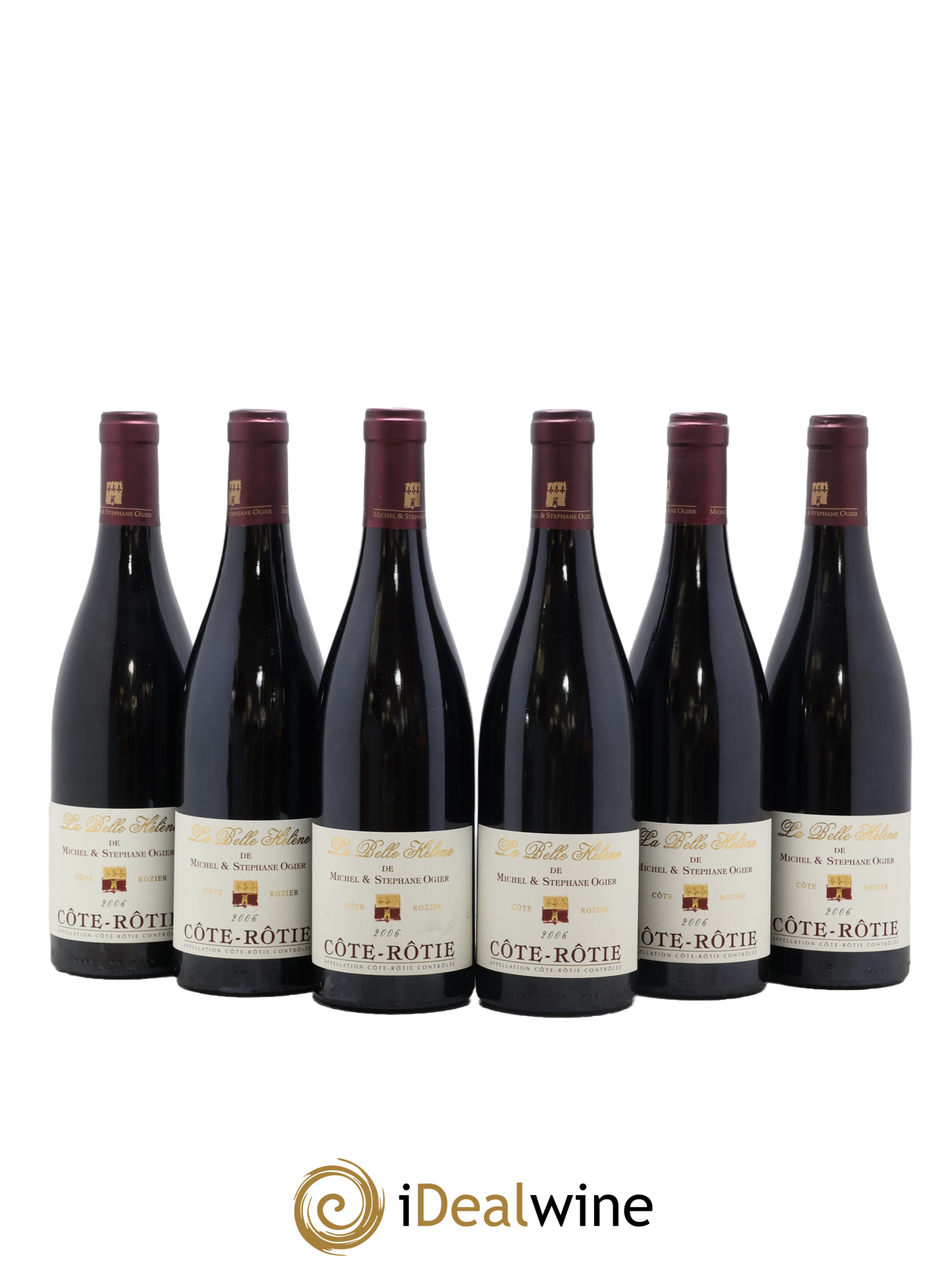 Côte-Rôtie La Belle Hélène Stéphane Ogier 2006 - Lotto di 6 bottiglie - 0