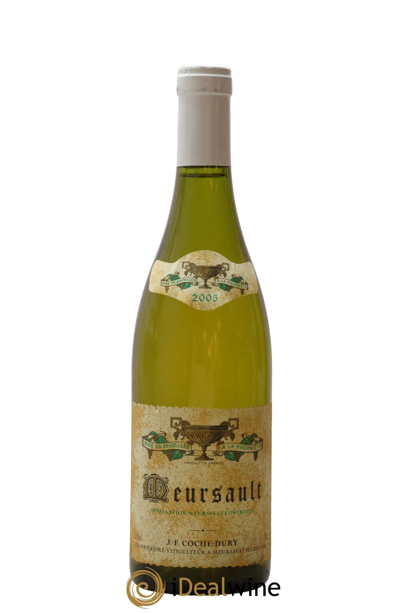 Meursault Coche Dury (Domaine) 2005 - Lot de 1 bouteille - 0