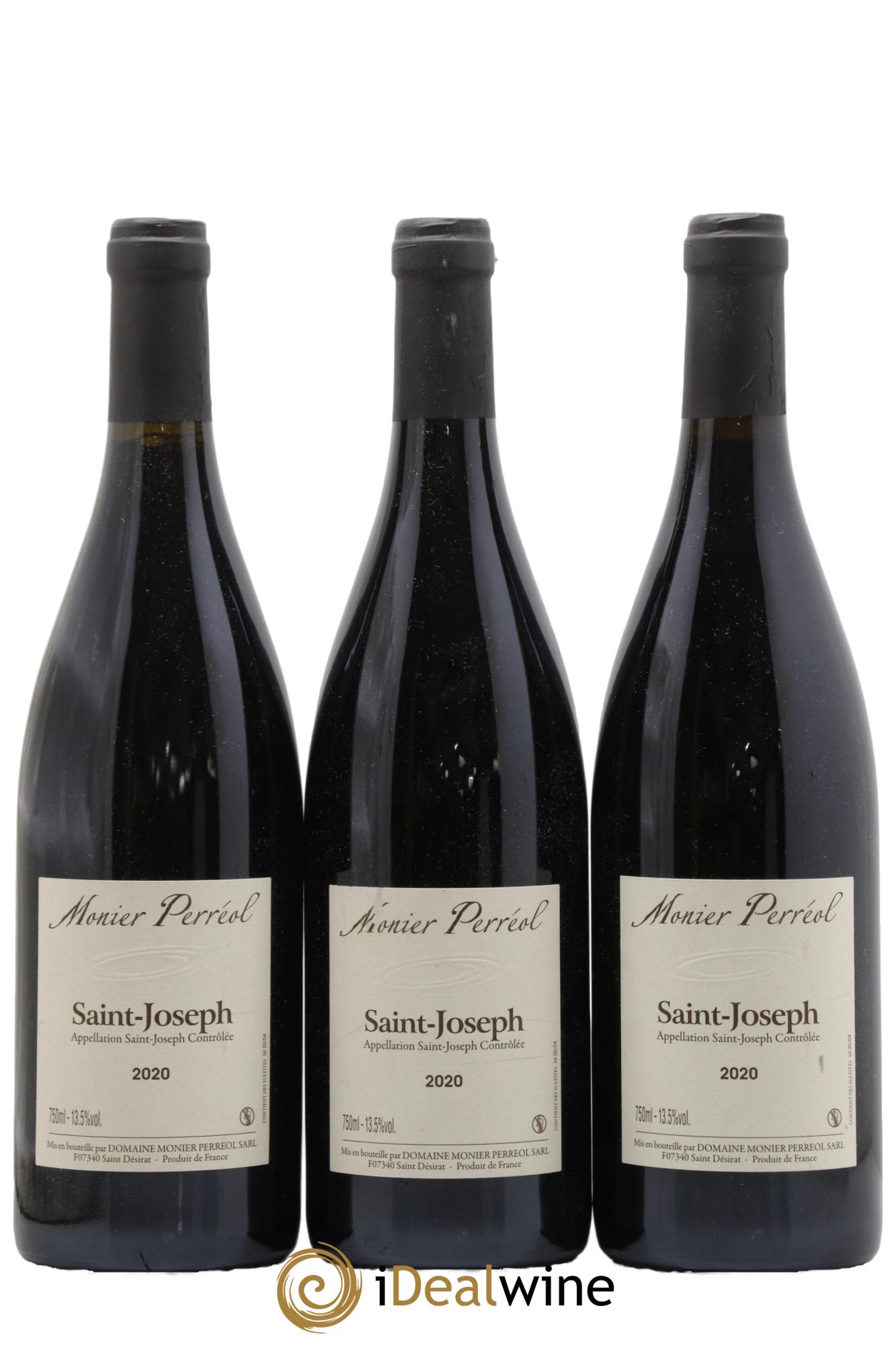 Saint-Joseph Monier Perréol 2020 - Lot de 3 bouteilles - 0