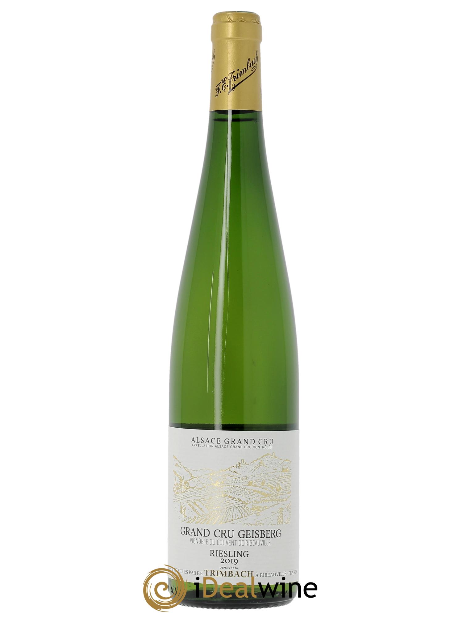 Alsace Riesling Grand Cru Geisberg Trimbach (Domaine)  2019 - Lot de 1 bouteille - 0
