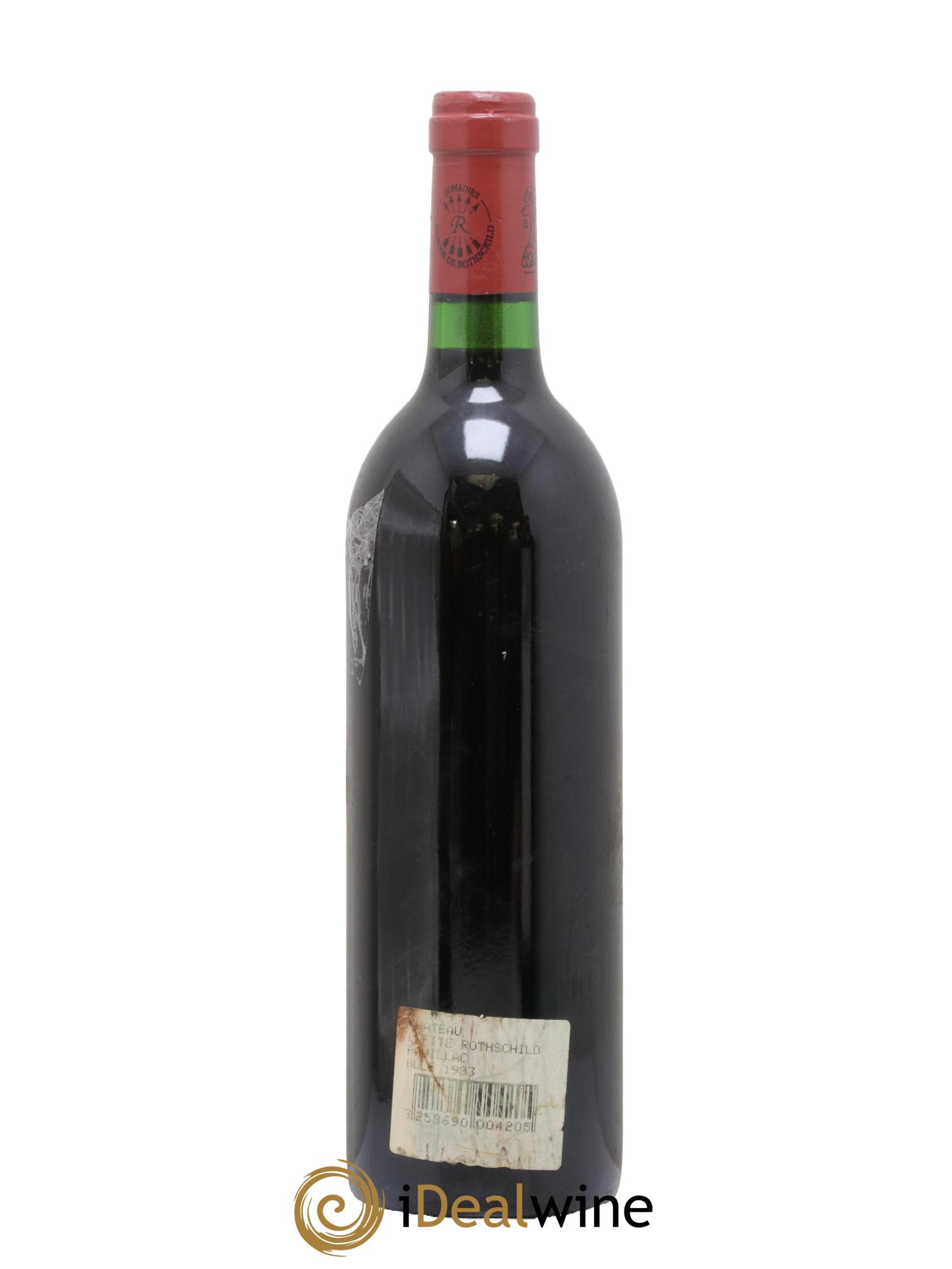 Château Lafite Rothschild 1er Grand Cru Classé 1983 - Posten von 1 Flasche - 1