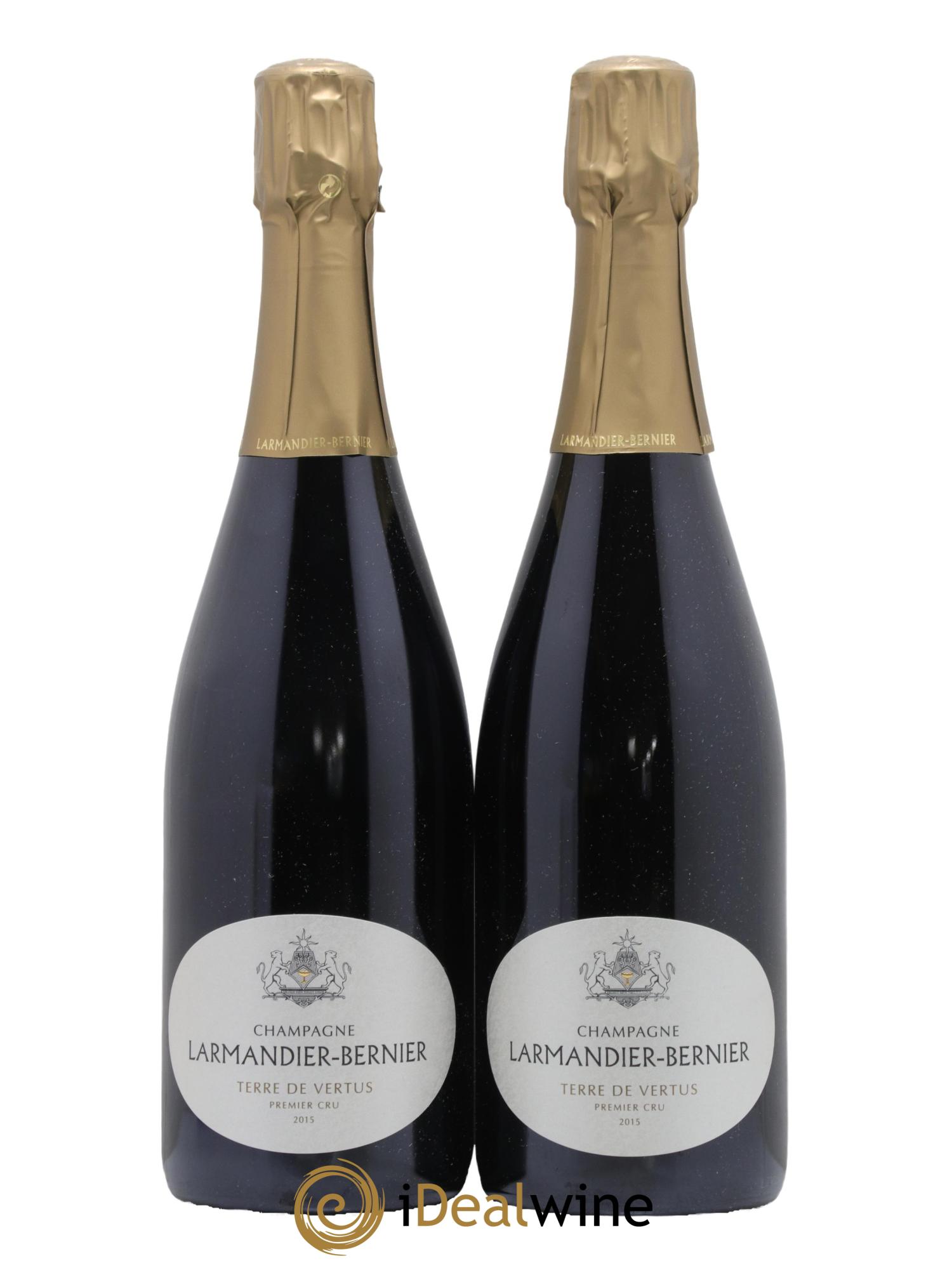 Terre de Vertus 1er Cru Non dosé Larmandier-Bernier 2015 - Lot de 2 bouteilles - 0