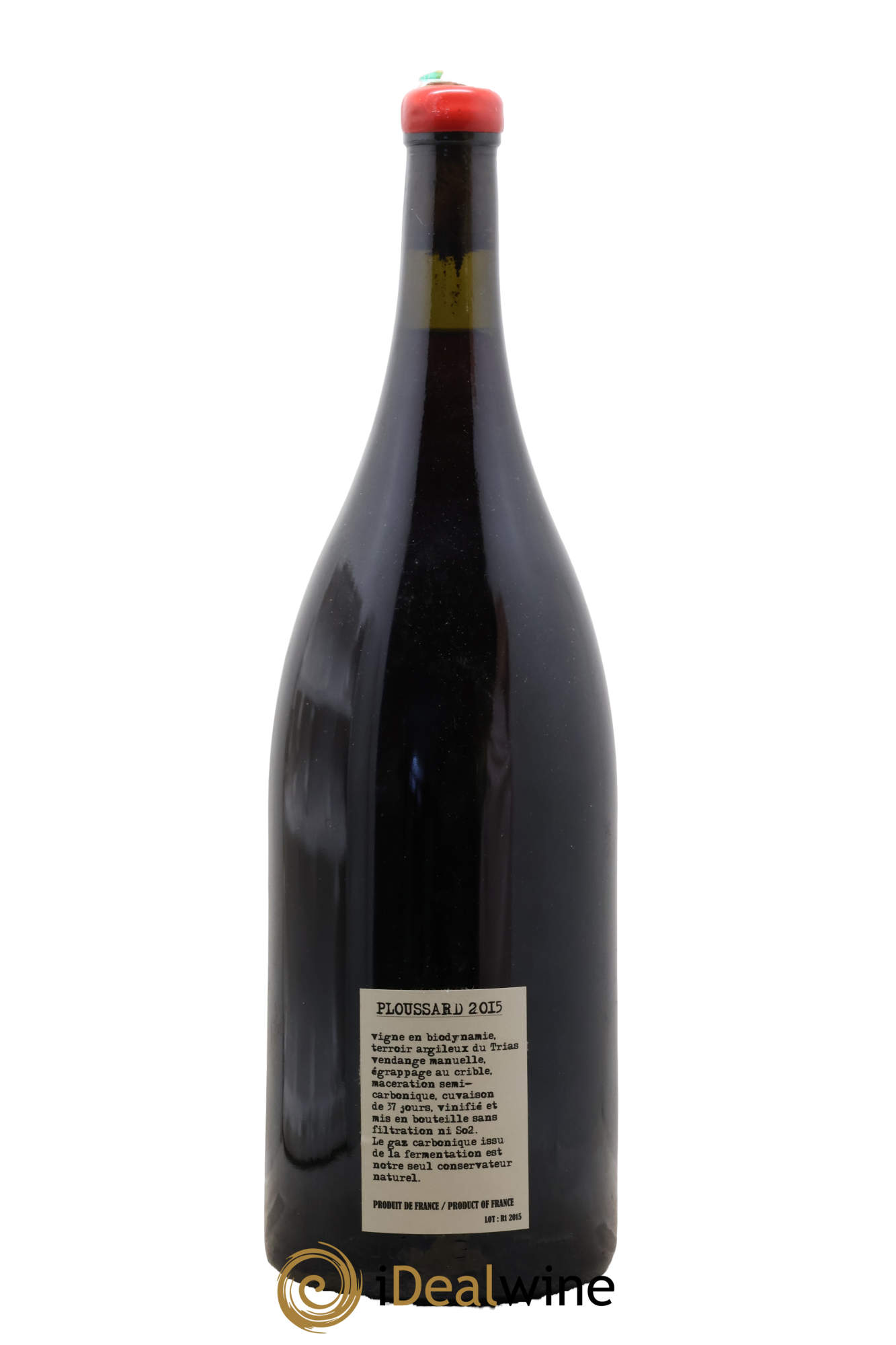 Arbois-Pupillin Ploussard Adeline Houillon & Renaud Bruyère 2015 - Lotto di 1 magnum - 1