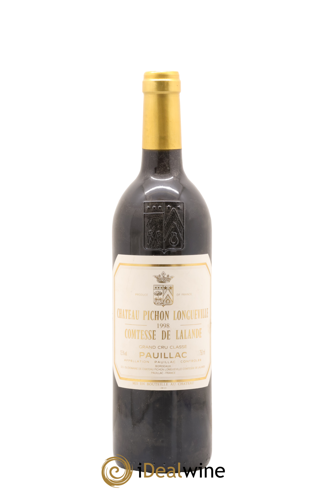 Château Pichon Longueville Comtesse de Lalande 2ème Grand Cru Classé 1998 - Lot de 1 bouteille - 0