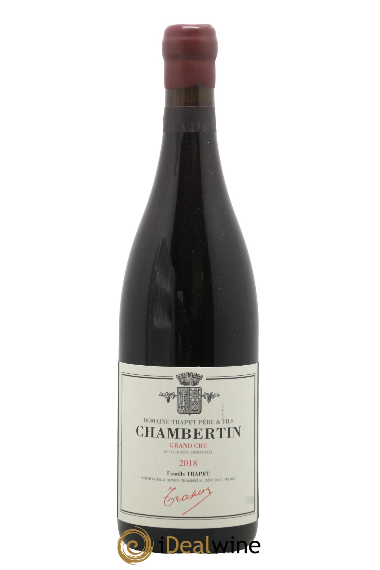 Chambertin Grand Cru Domaine Trapet 2018 - Posten von 1 Flasche - 0