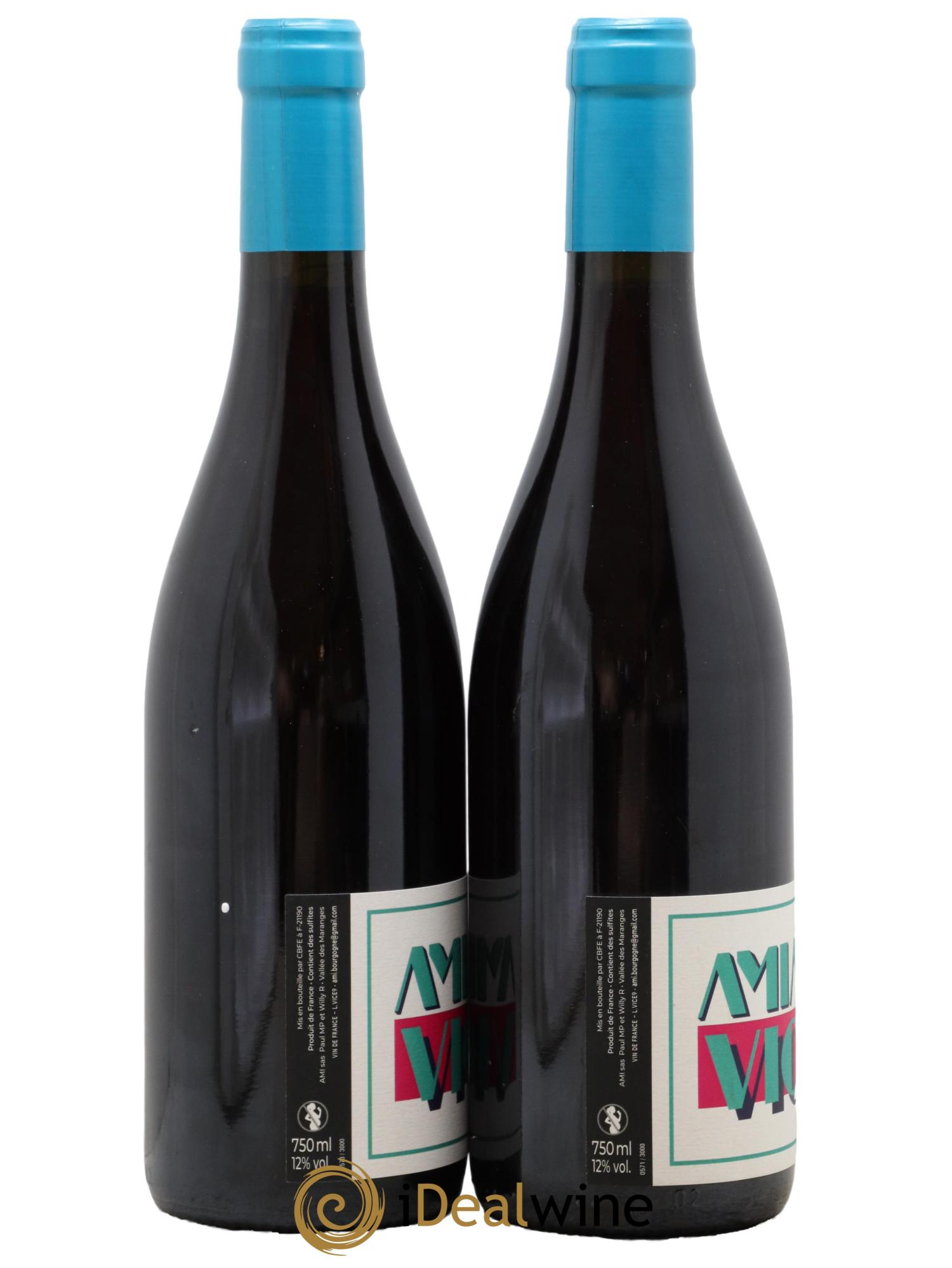 Vin de France Ami Ami Vice AMI (Willy Roulendes et Paul Perarnau) - Lot de 2 bouteilles - 1