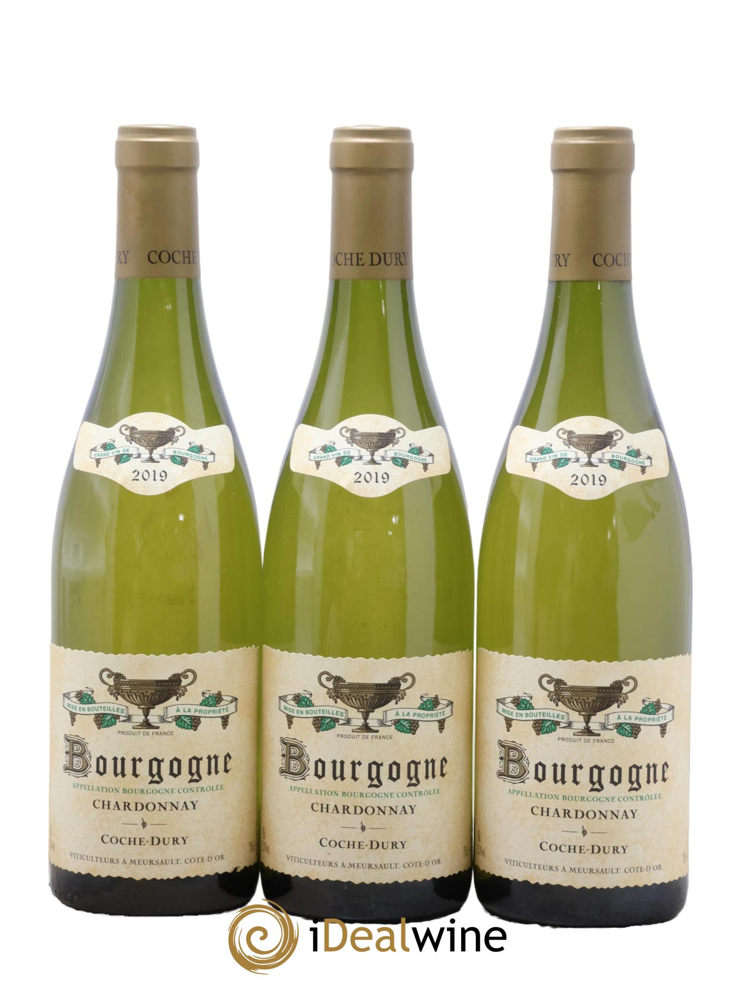 Bourgogne Coche Dury (Domaine) 2019 - Lot de 3 bouteilles - 0