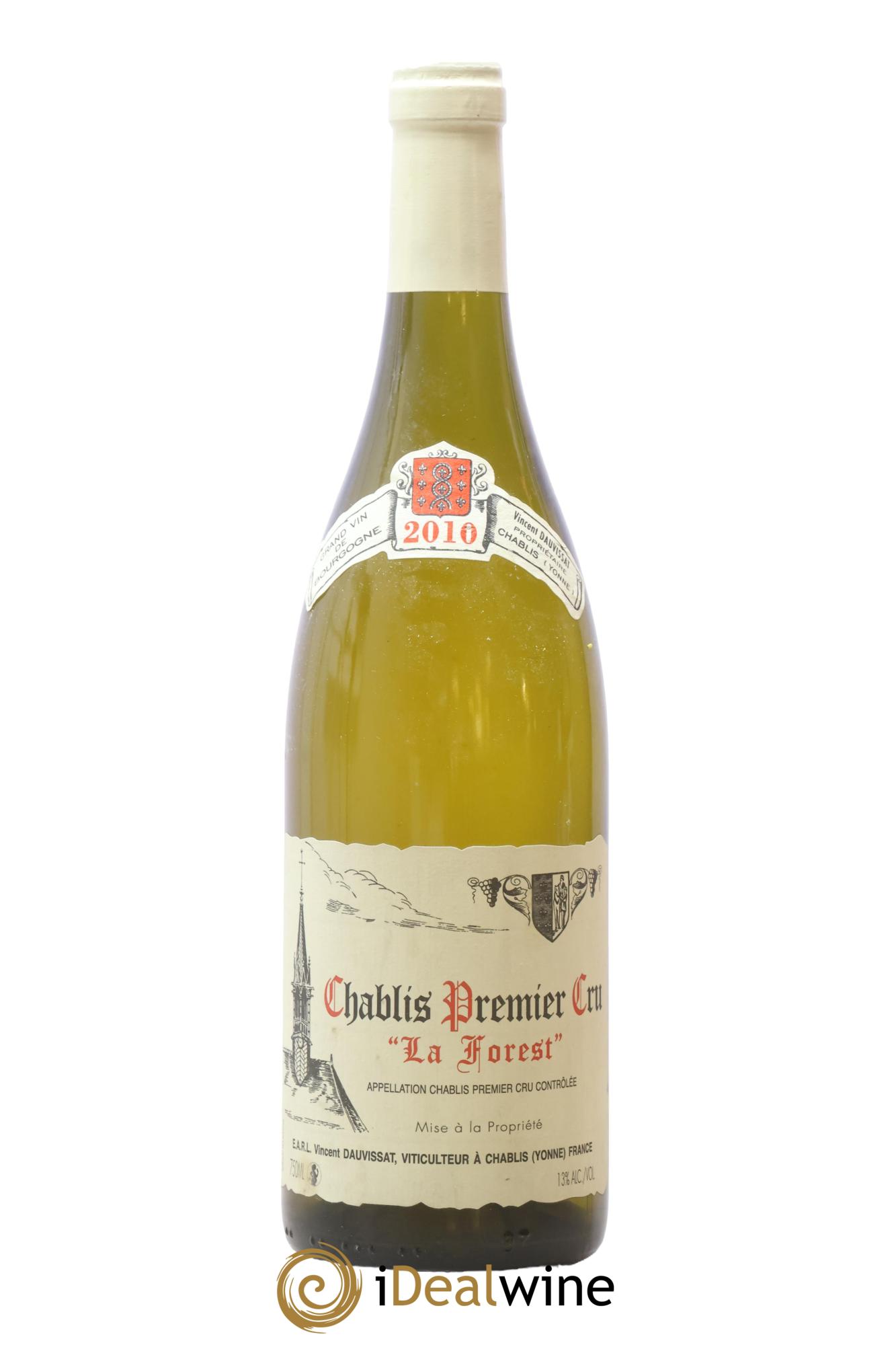Chablis 1er Cru La Forest Vincent Dauvissat (Domaine) 2010 - Posten von 1 Flasche - 0